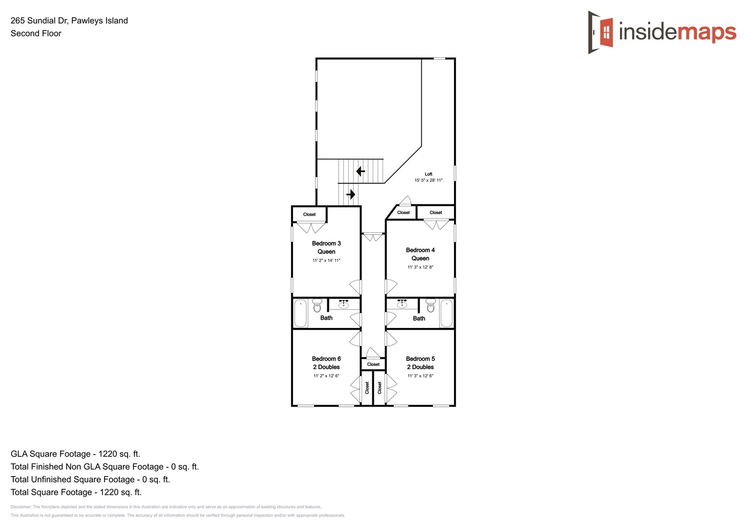 Floor Plan - Sundial - Top Floor