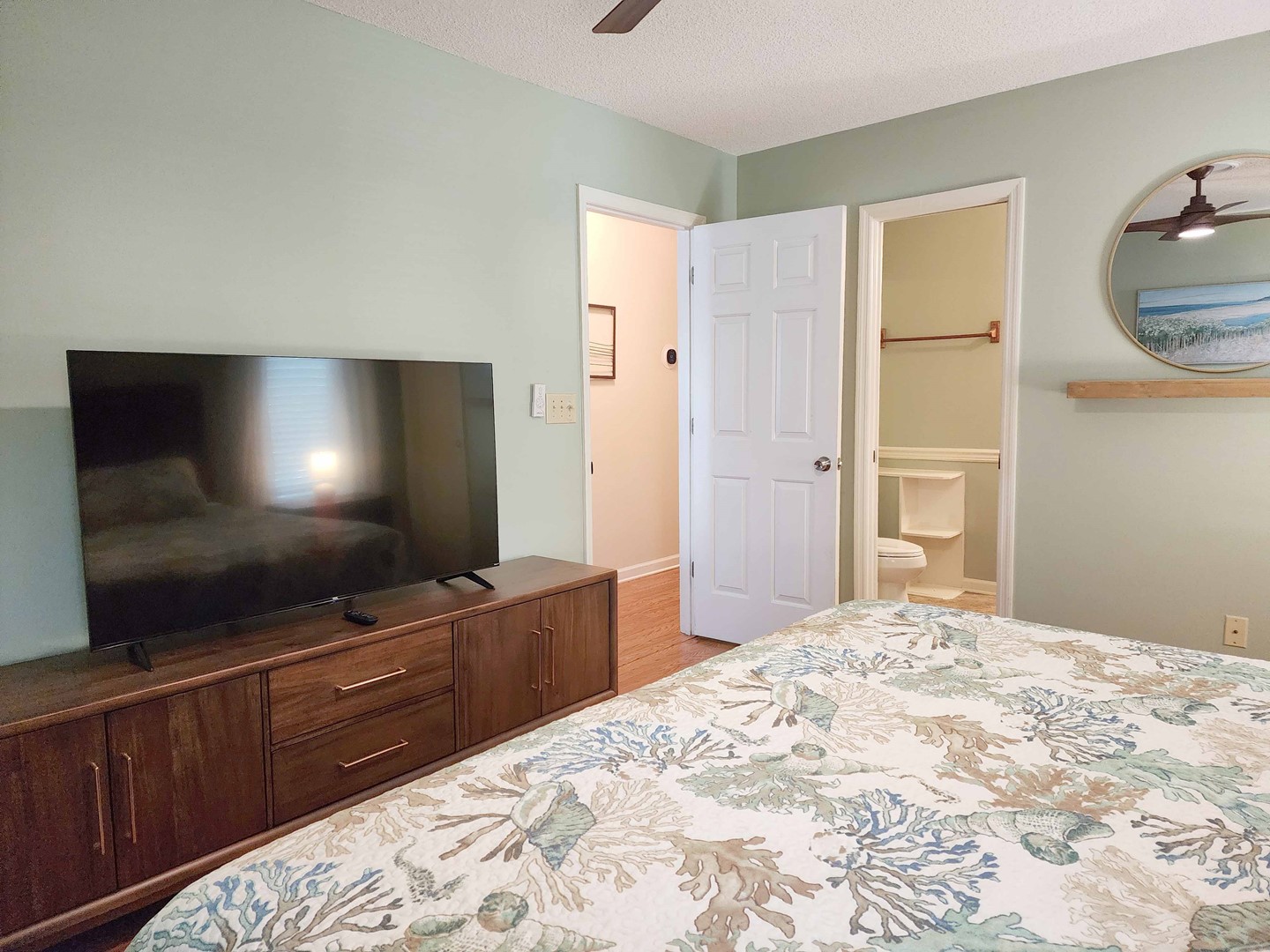 TV in Master Bedroom