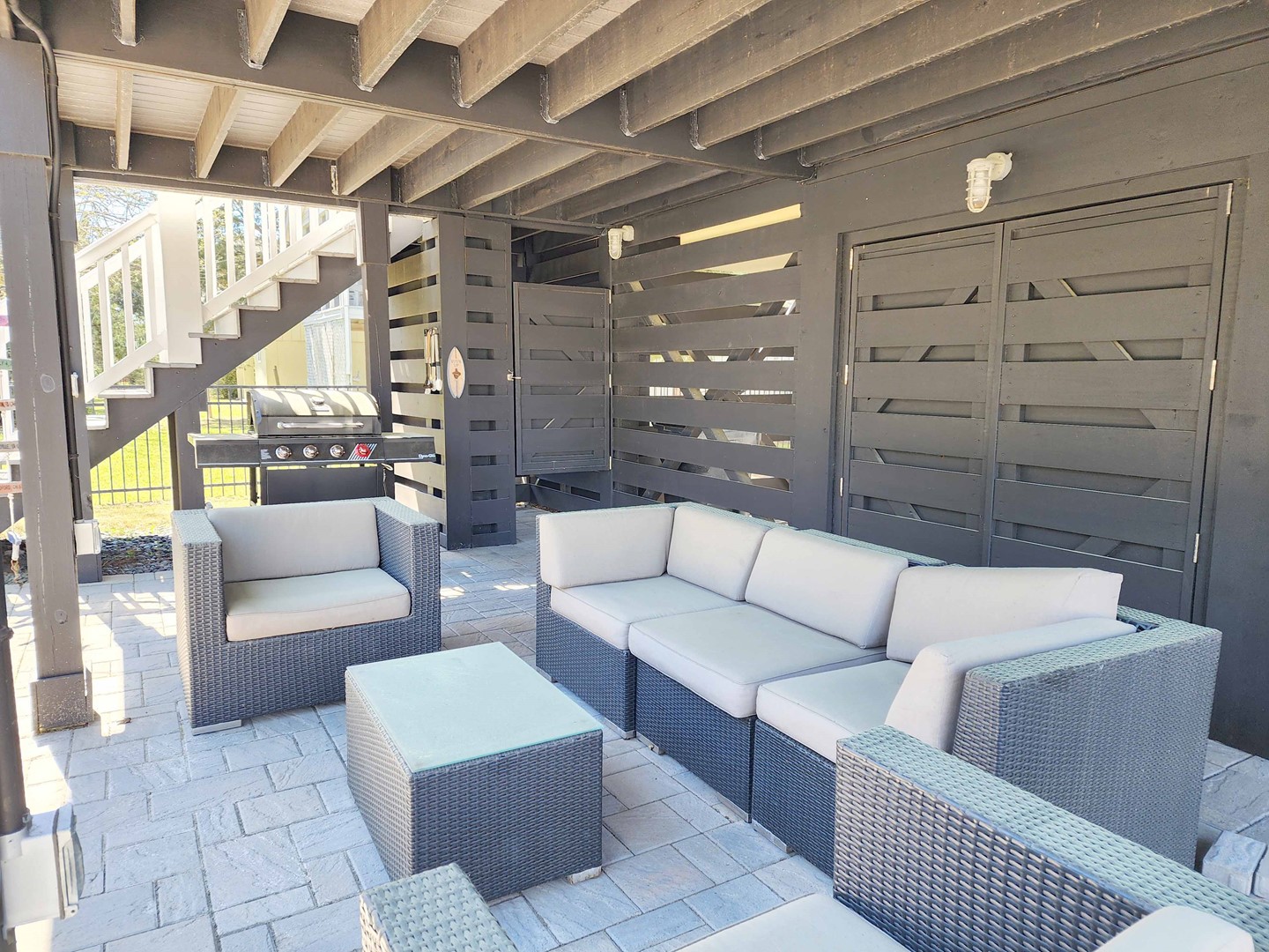 Patio and Grill Area