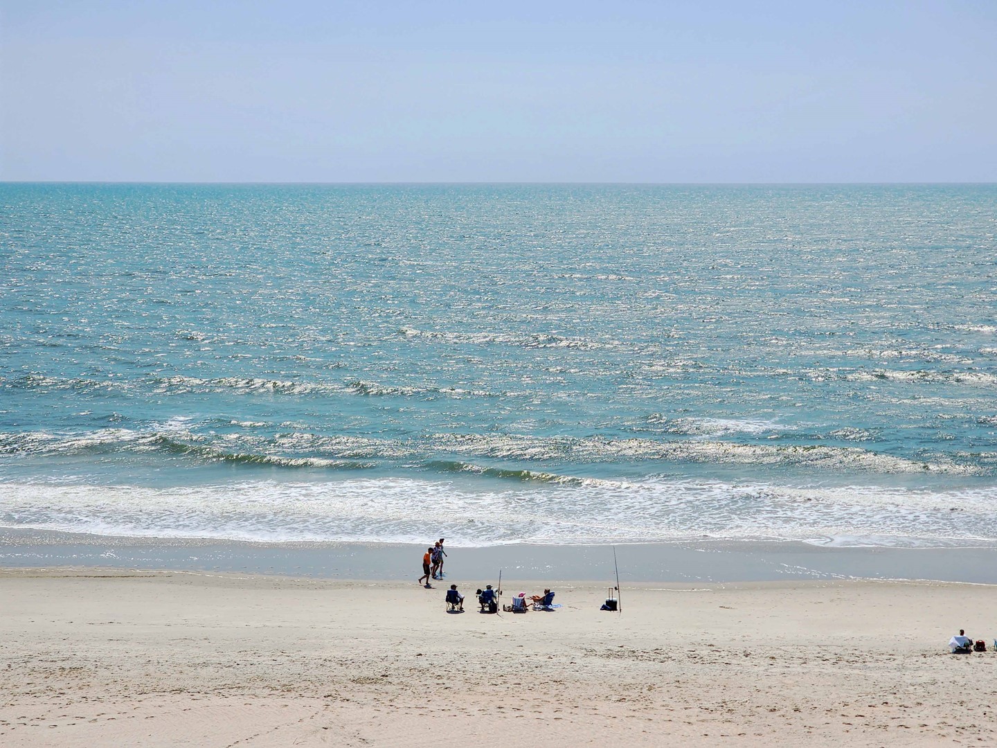 View Straight Out To Ocean