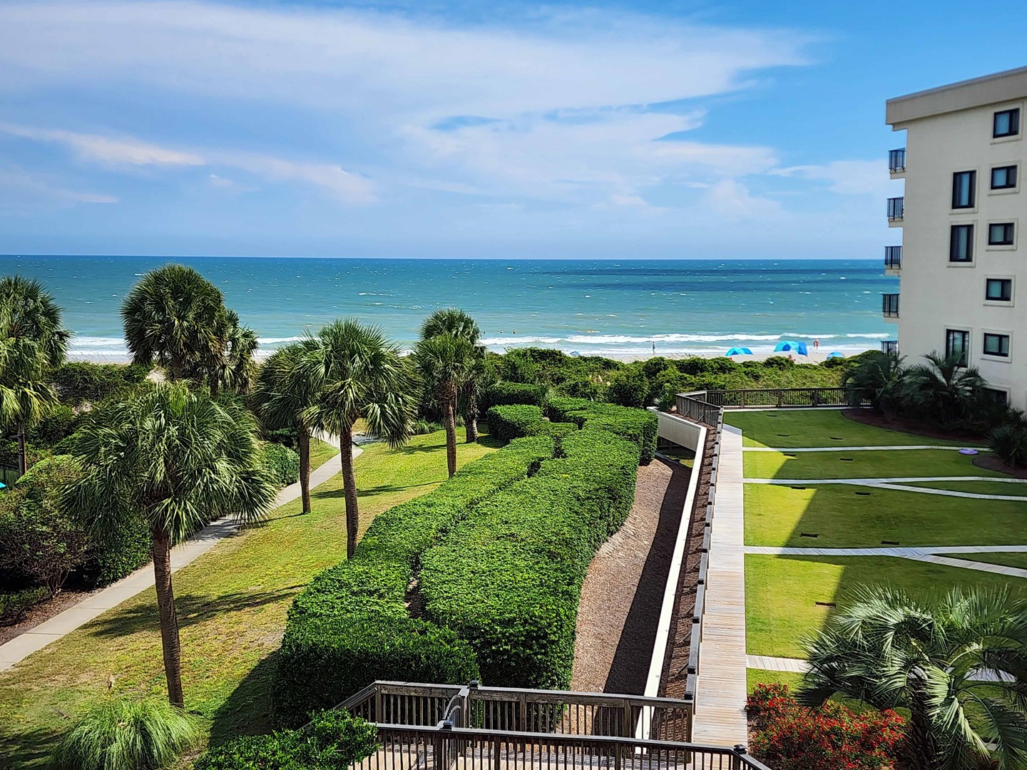 Balcony View to Ocean