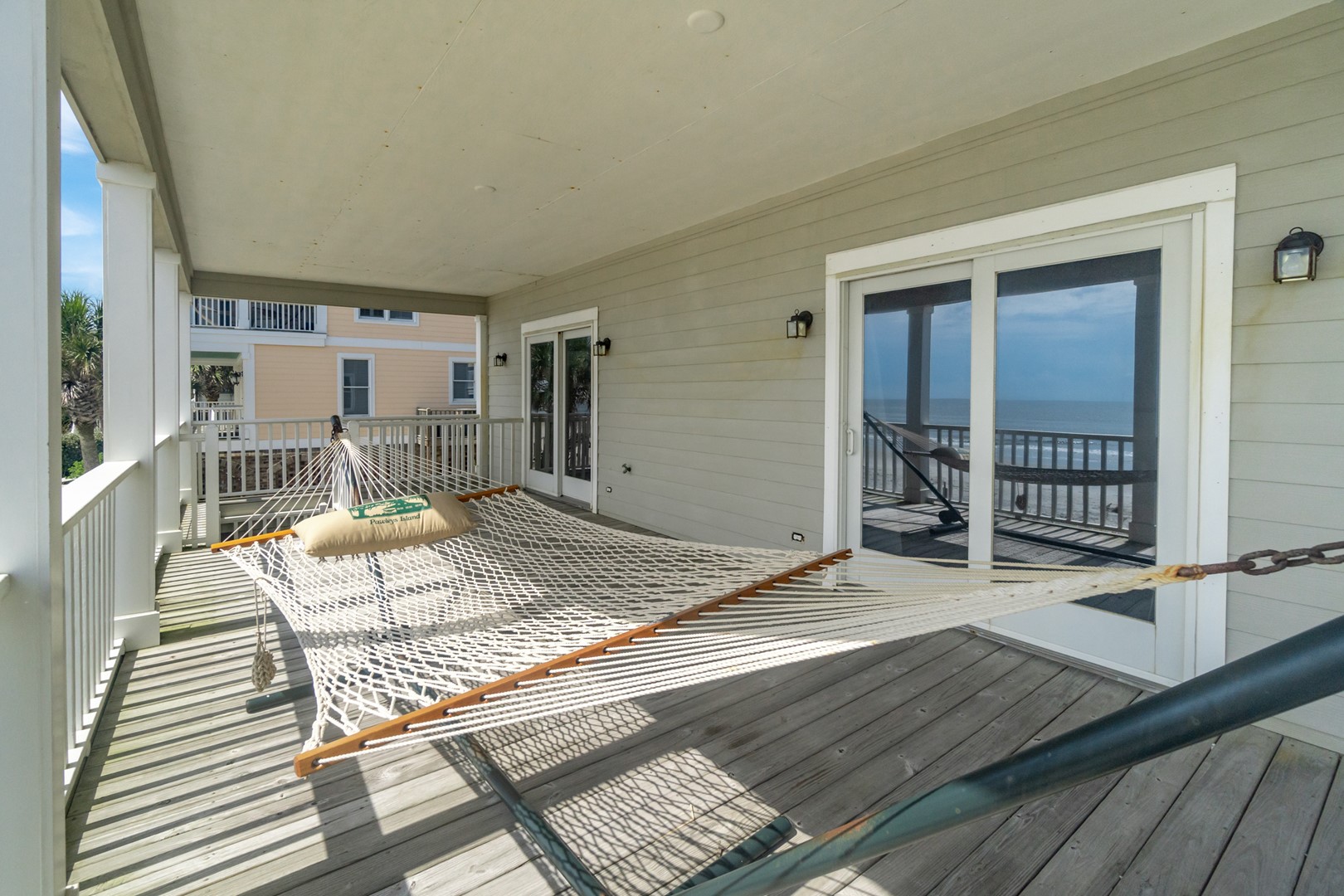 Oceanfront Porch on 1st Floor