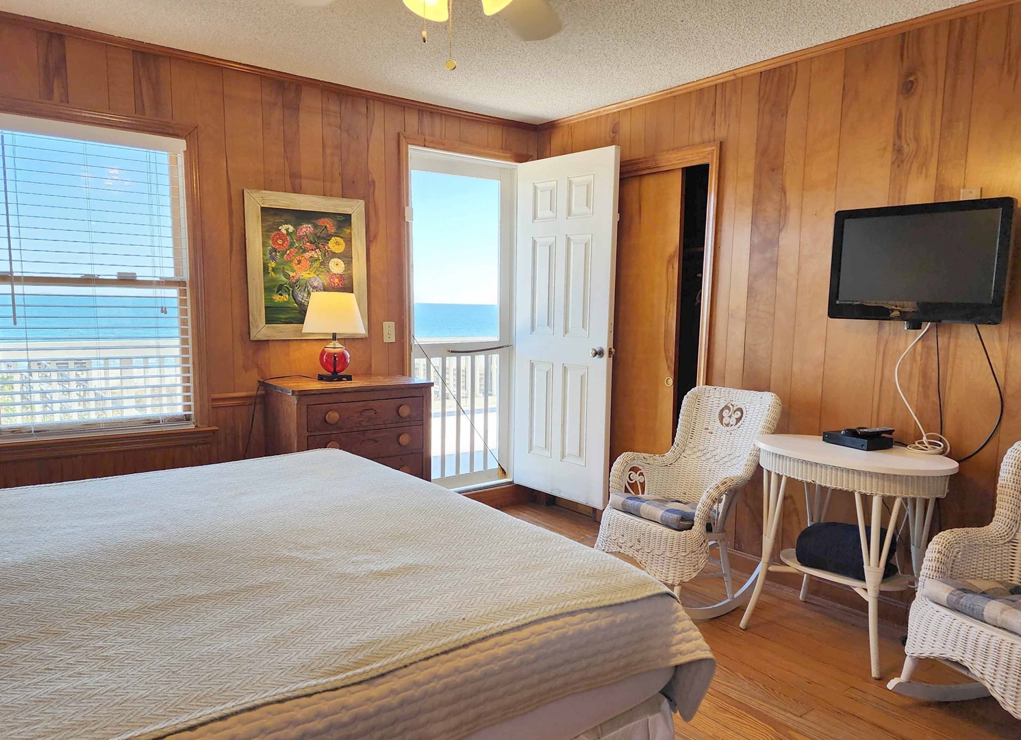 Bedroom 2 Opens to Oceanfront Deck