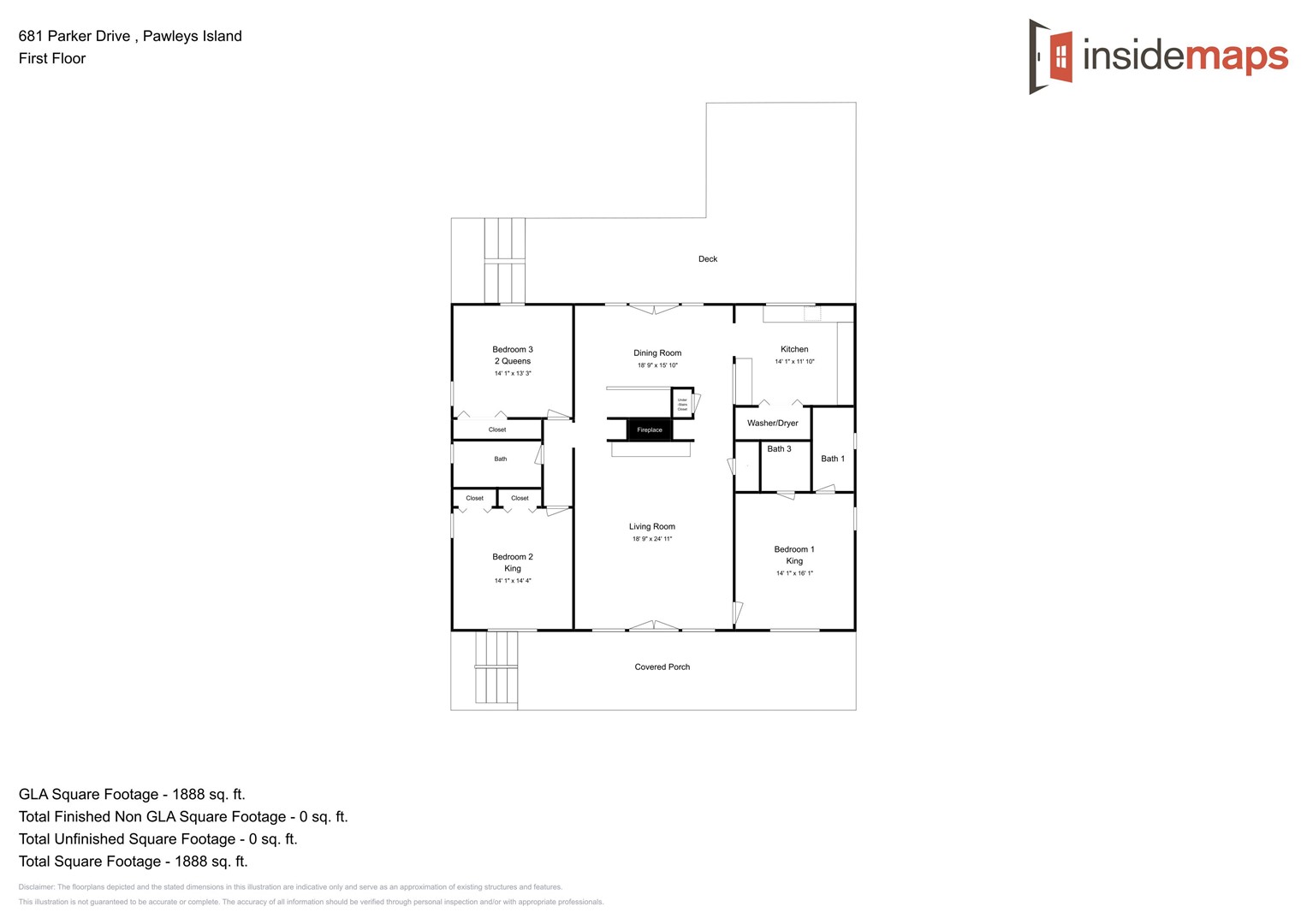 Floor Plan - 600 Steps - Main