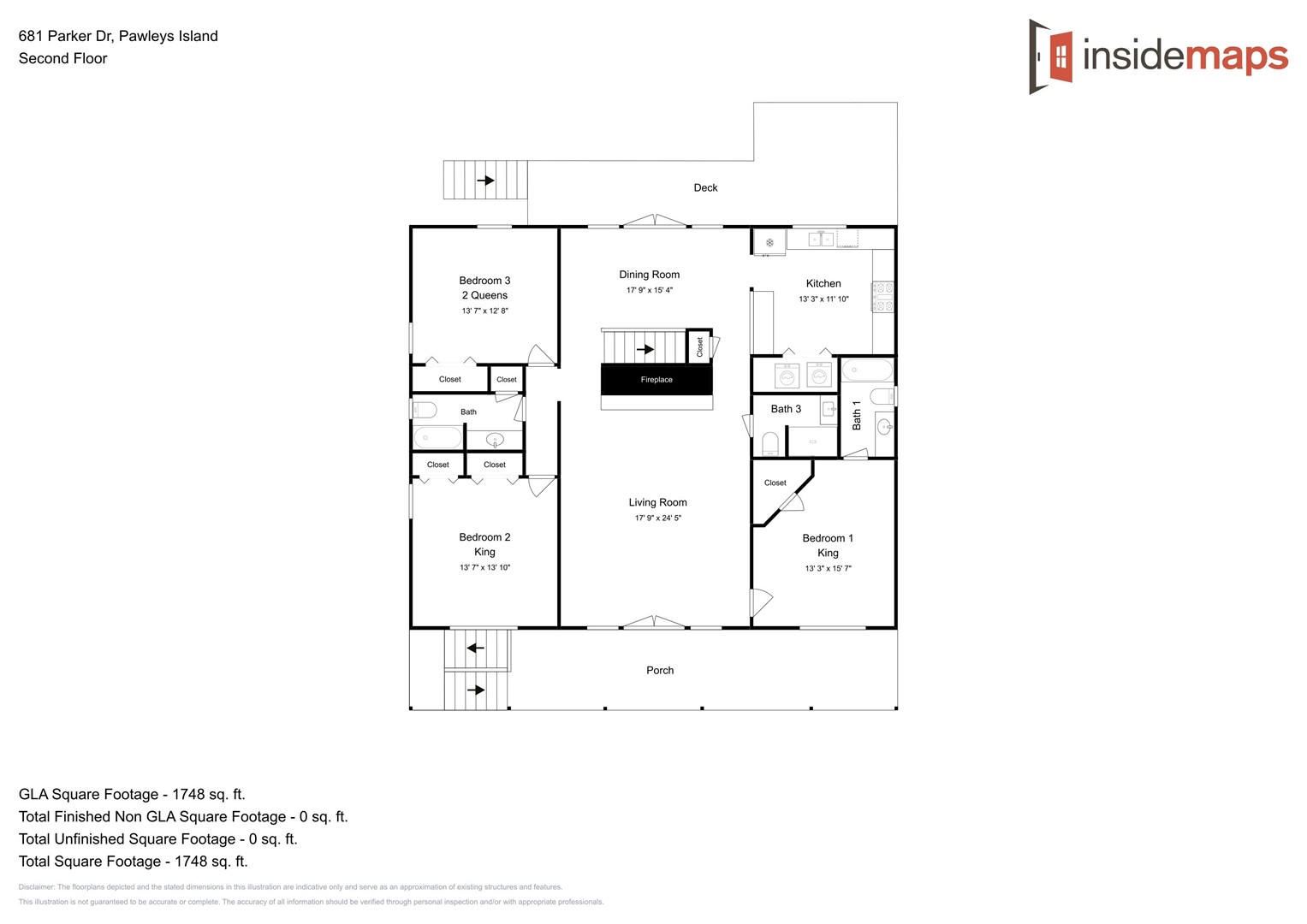 Floor Plan - 600 Steps - 1st floor