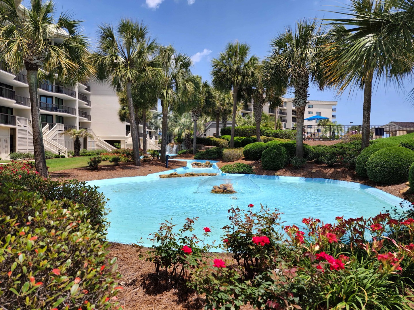 Fountain pools and Lagoons at Crescent