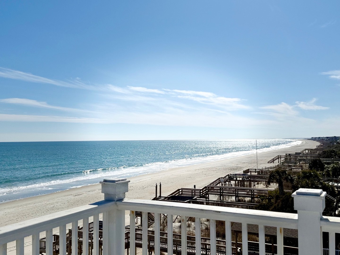 View South from Top Floor Deck