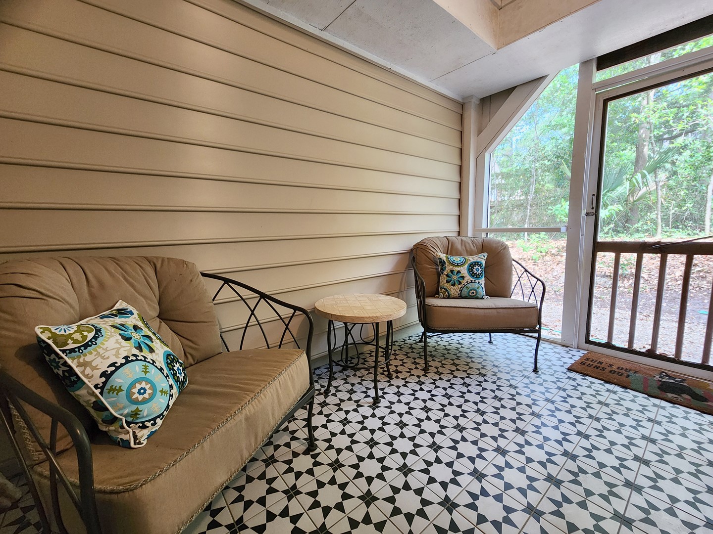 Screened Porch off Bedroom 5