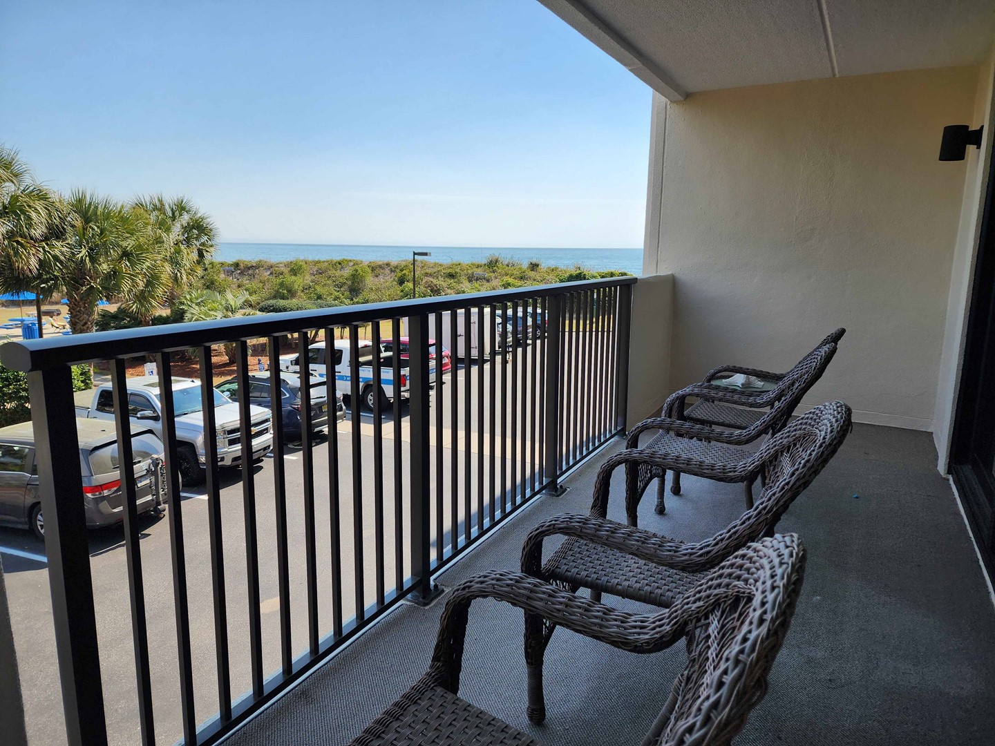 Balcony View to Ocean