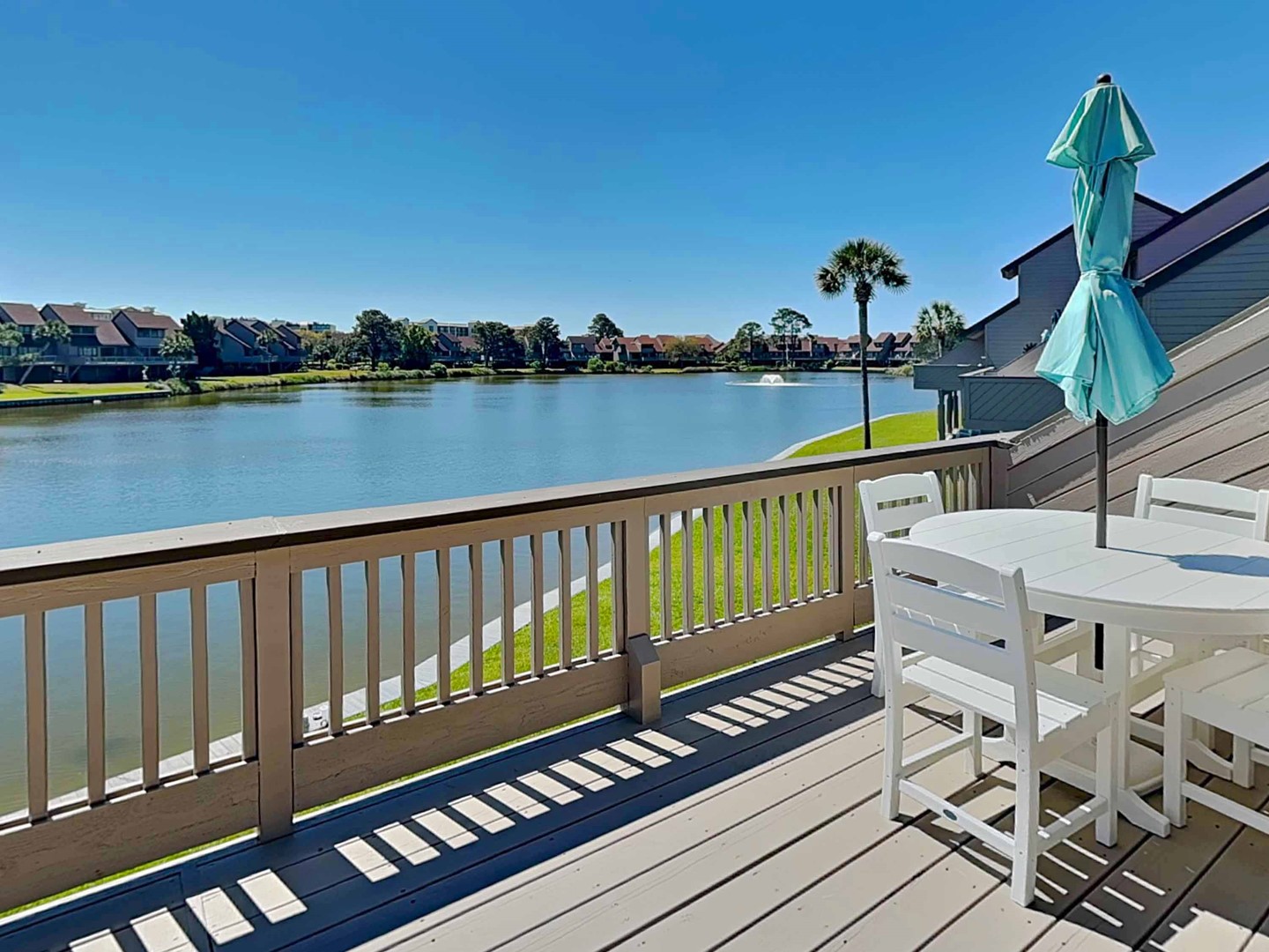 Sundeck with Lake View