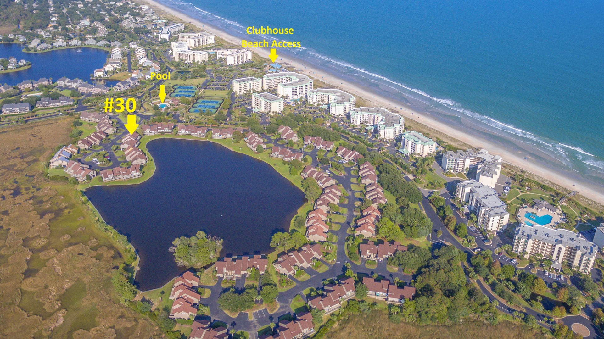 Heron Marsh 30 Aerial View