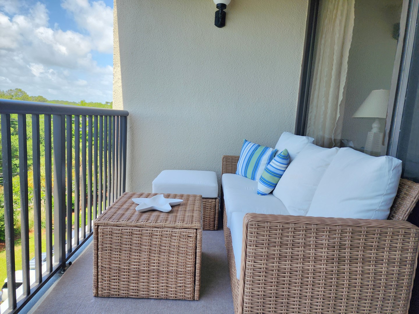 Furnished Balcony