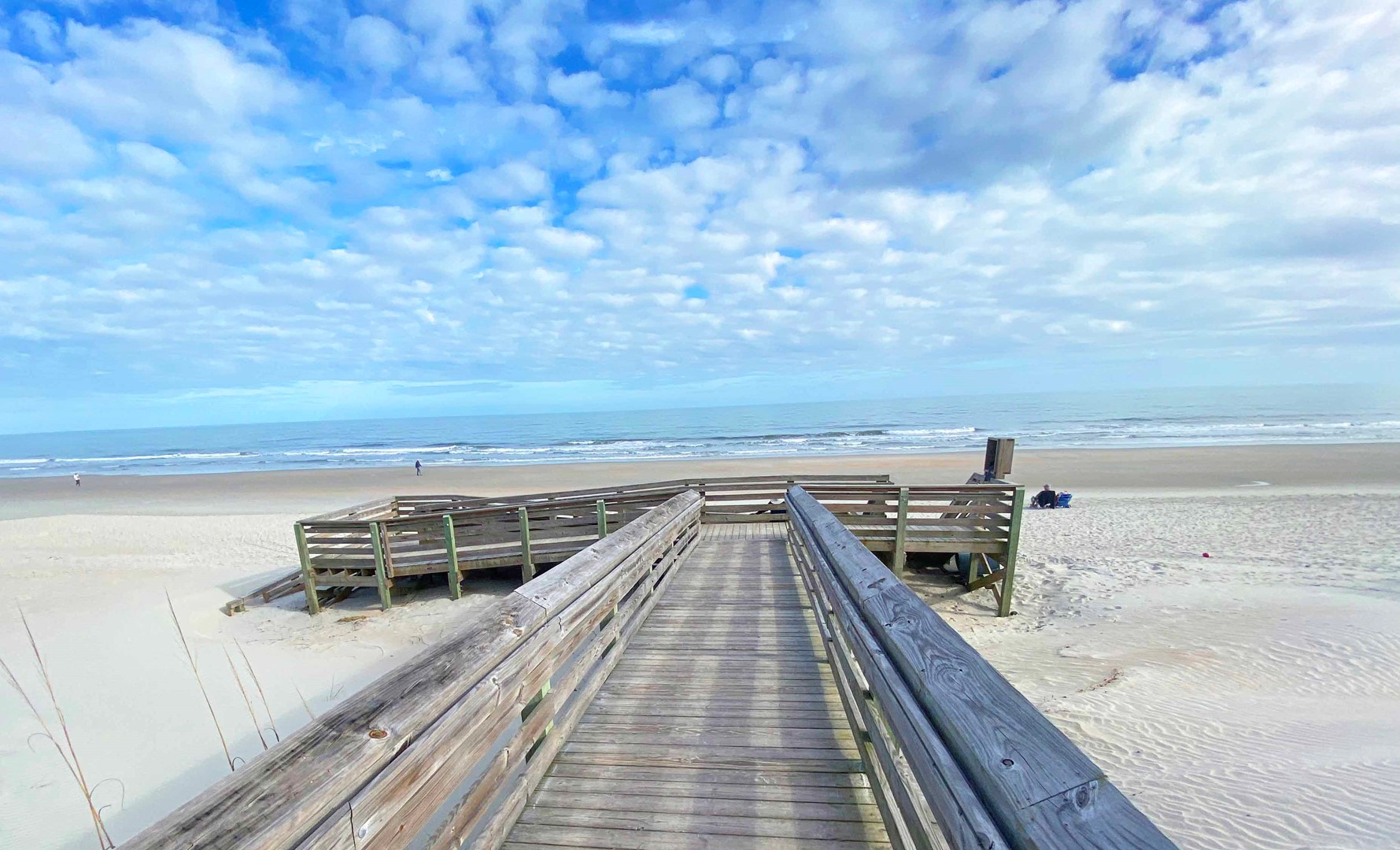 Beach Access #54 is Designated Wheelchair Ramp