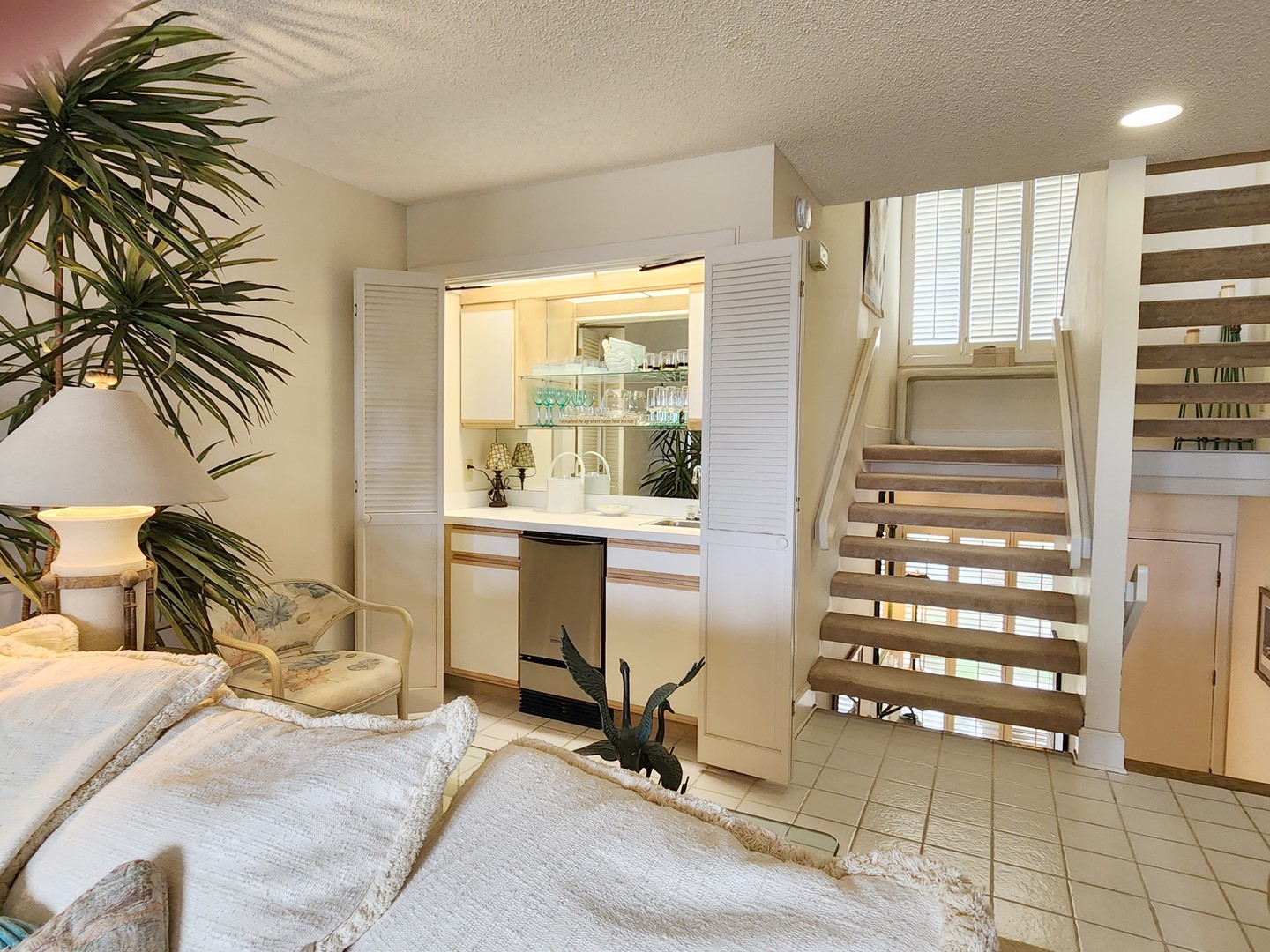 Wet Bar in Living Area