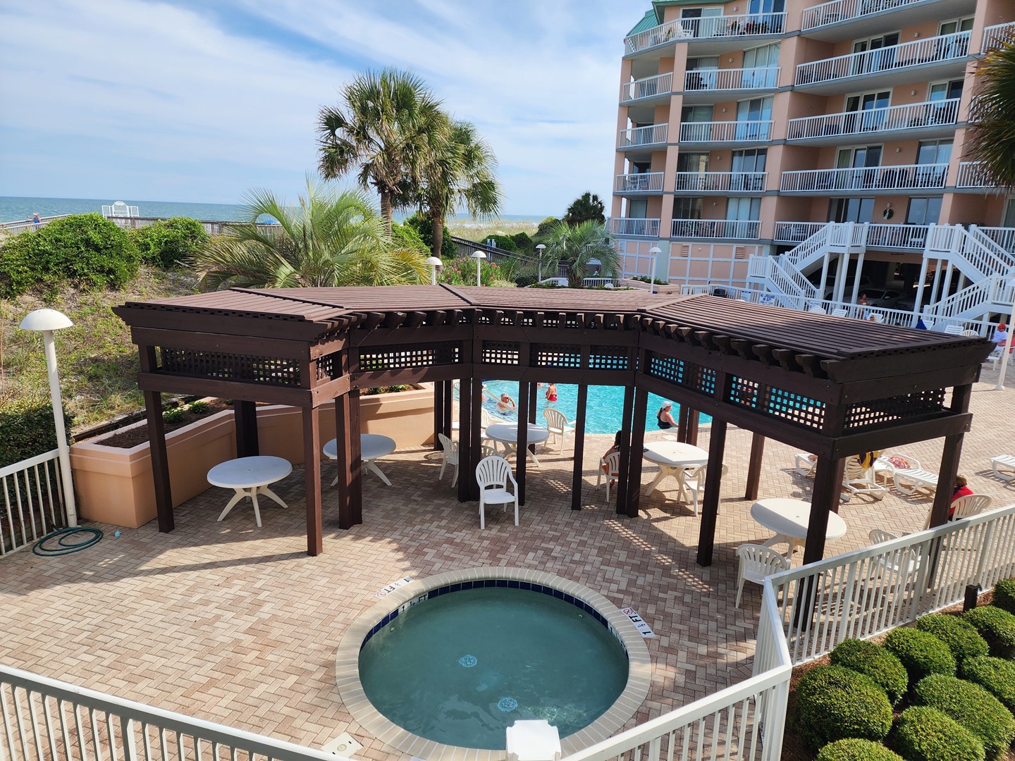View to Pool