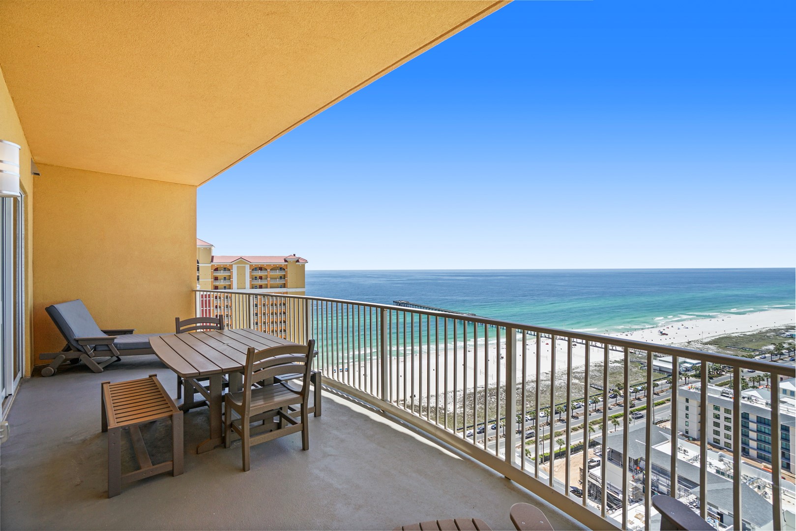 Spacious Balcony with Incredible Views