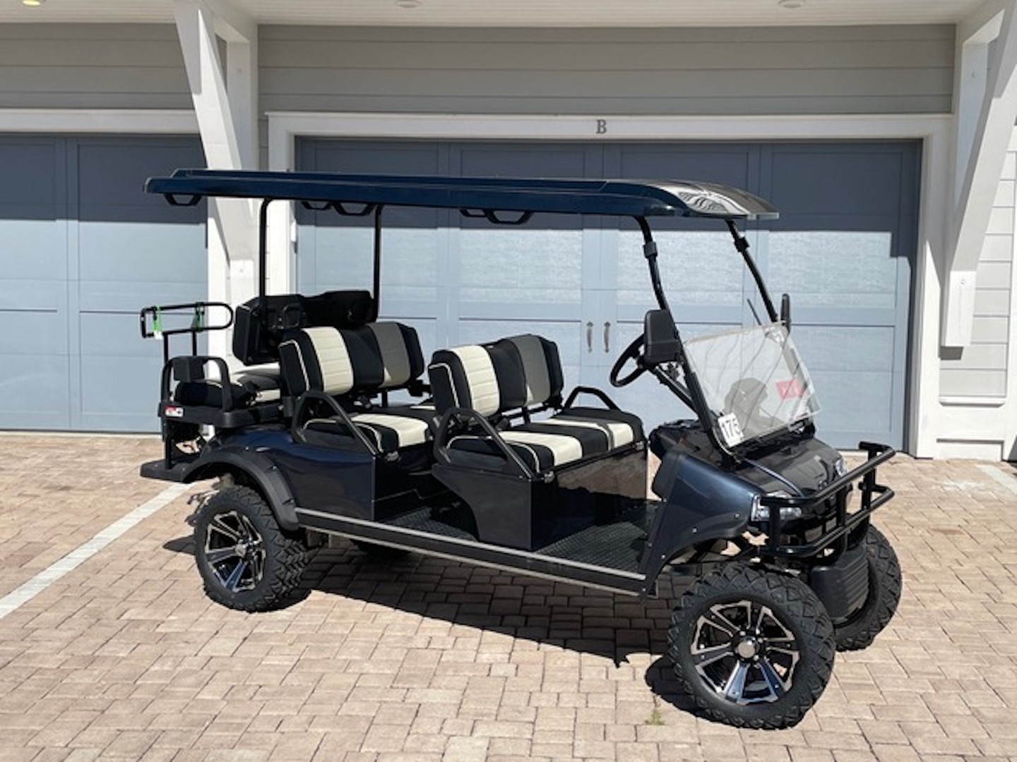 6 Seater Golf Cart Included with Your Rental!