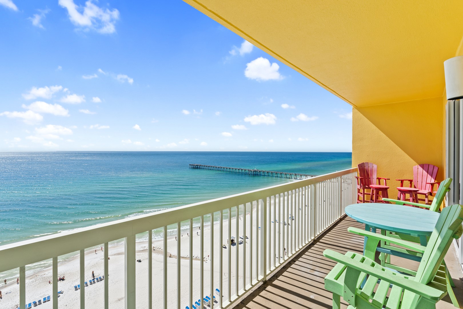 Spacious Balcony with Incredible Views