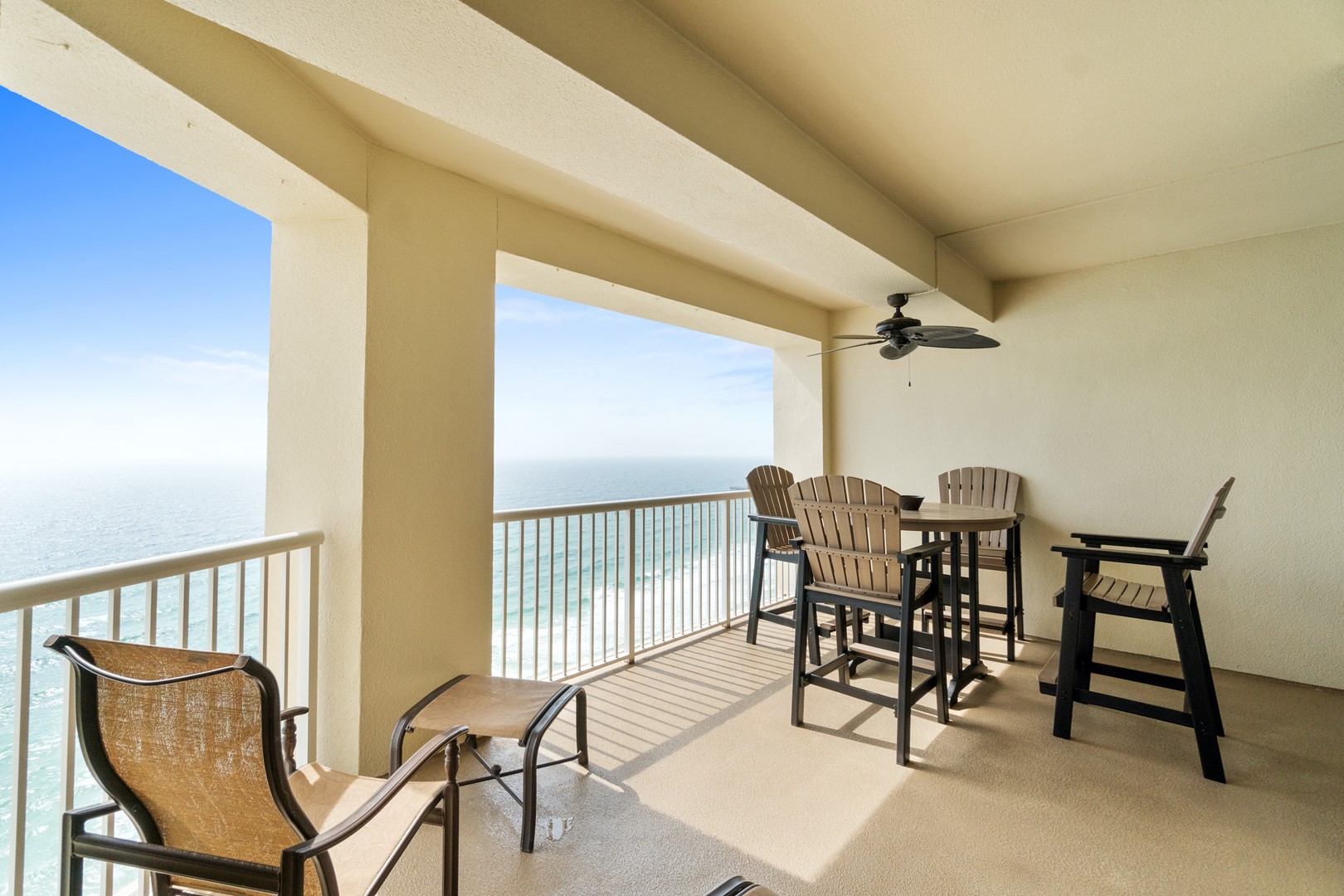 Spacious Balcony with Incredible Views