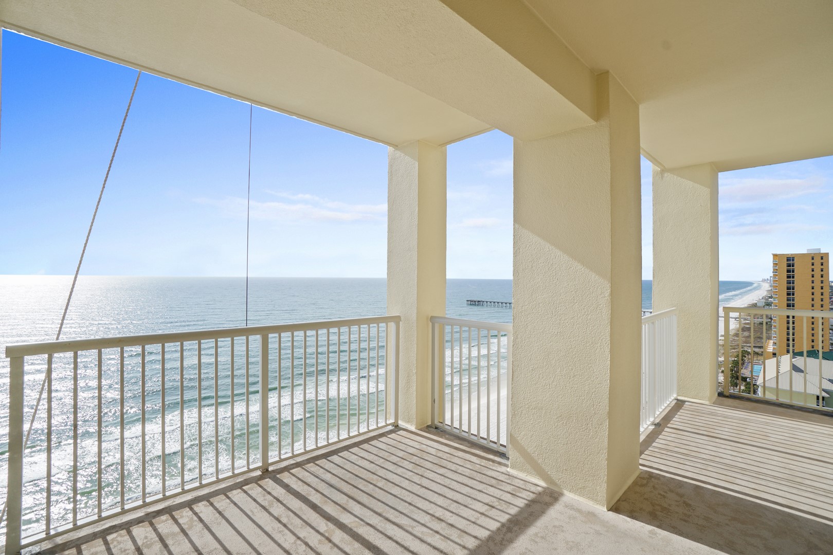Spacious Balcony with Incredible Views