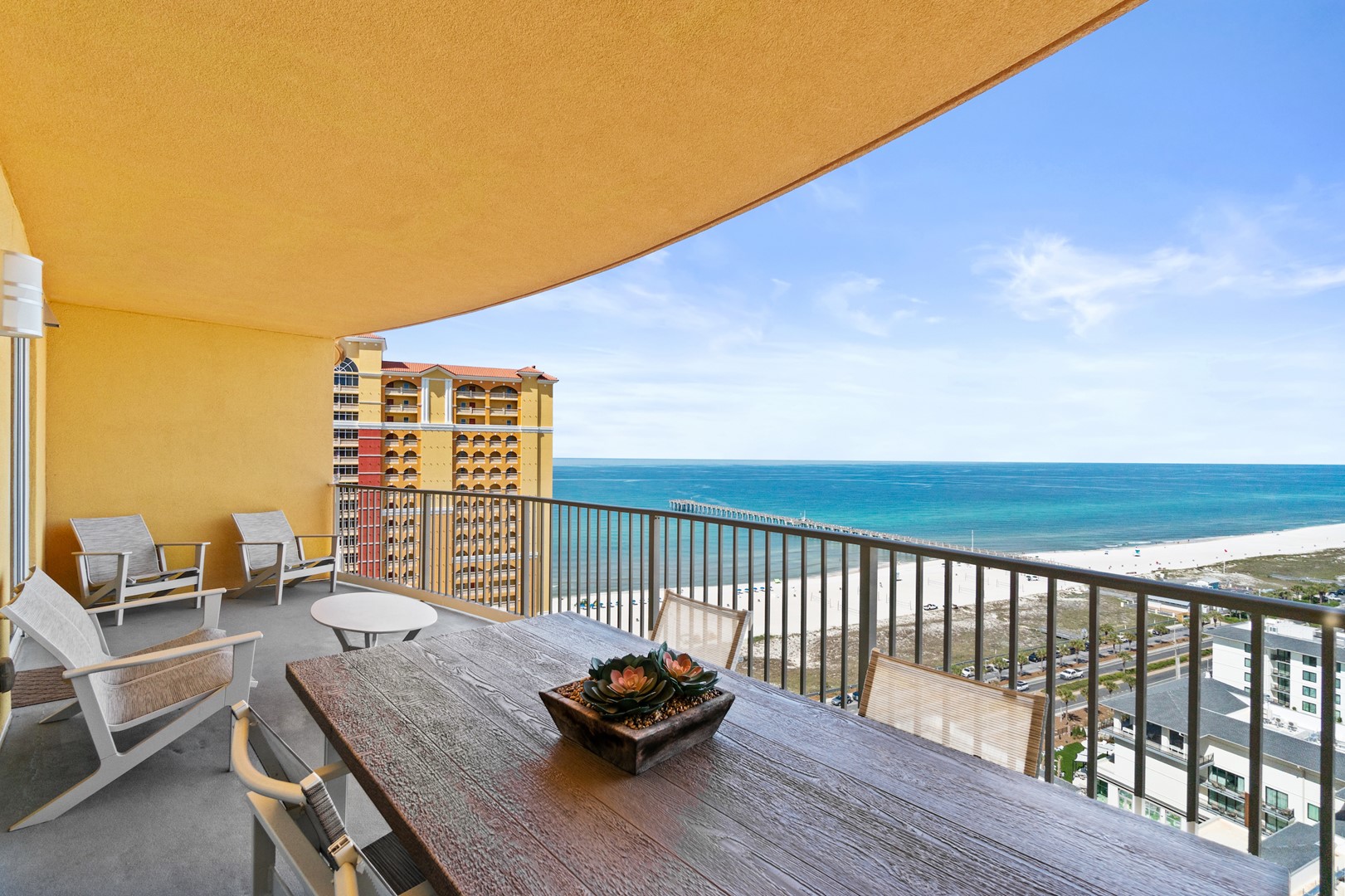Spacious Balcony with Incredible Views