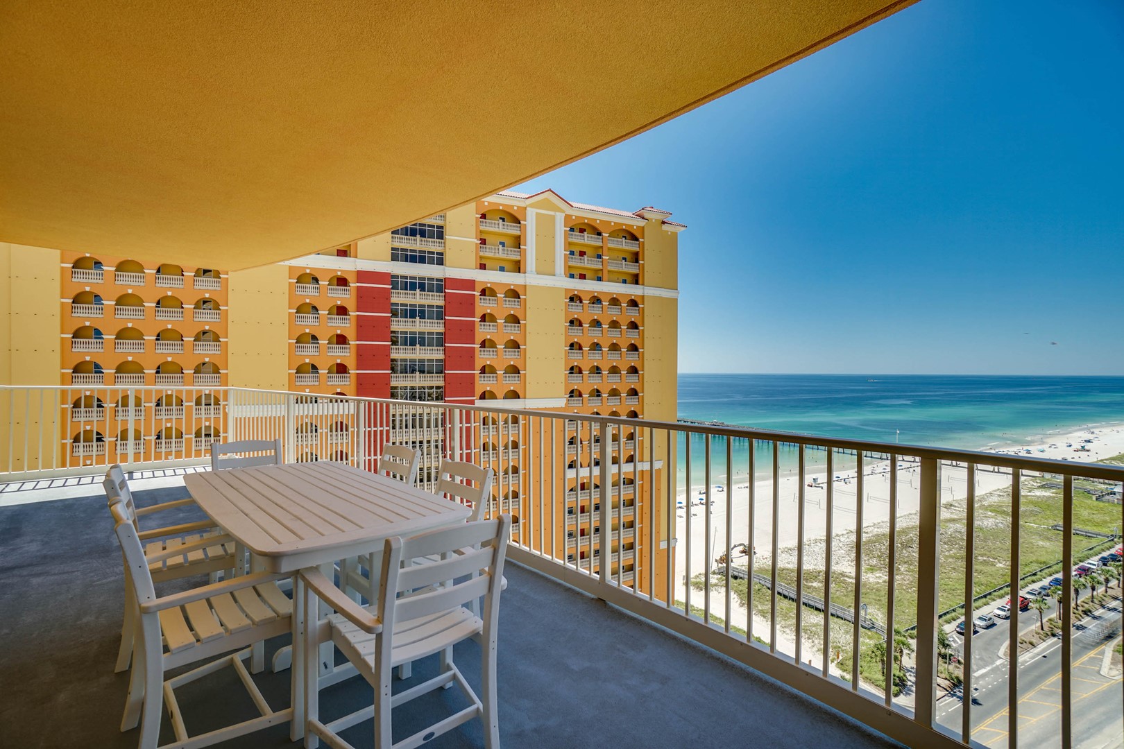Spacious Balcony with Incredible Views