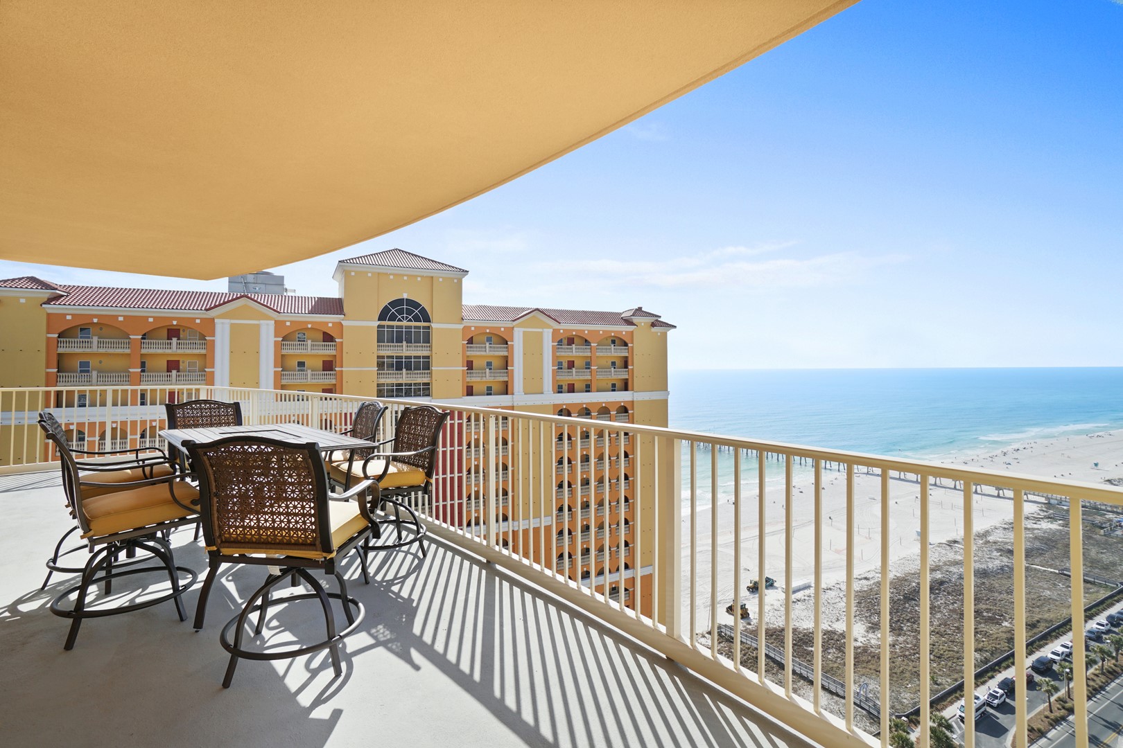 Spacious Balcony with Incredible Views