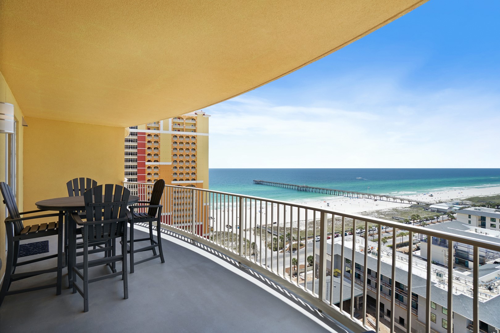 Spacious Balcony with Incredible Views