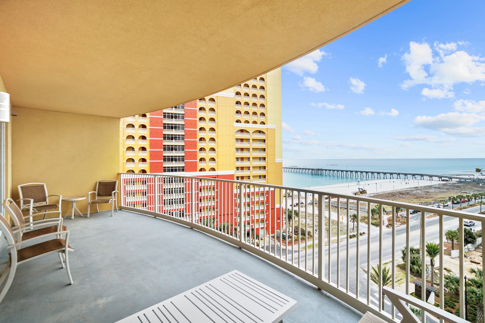 Spacious Balcony with Incredible Views