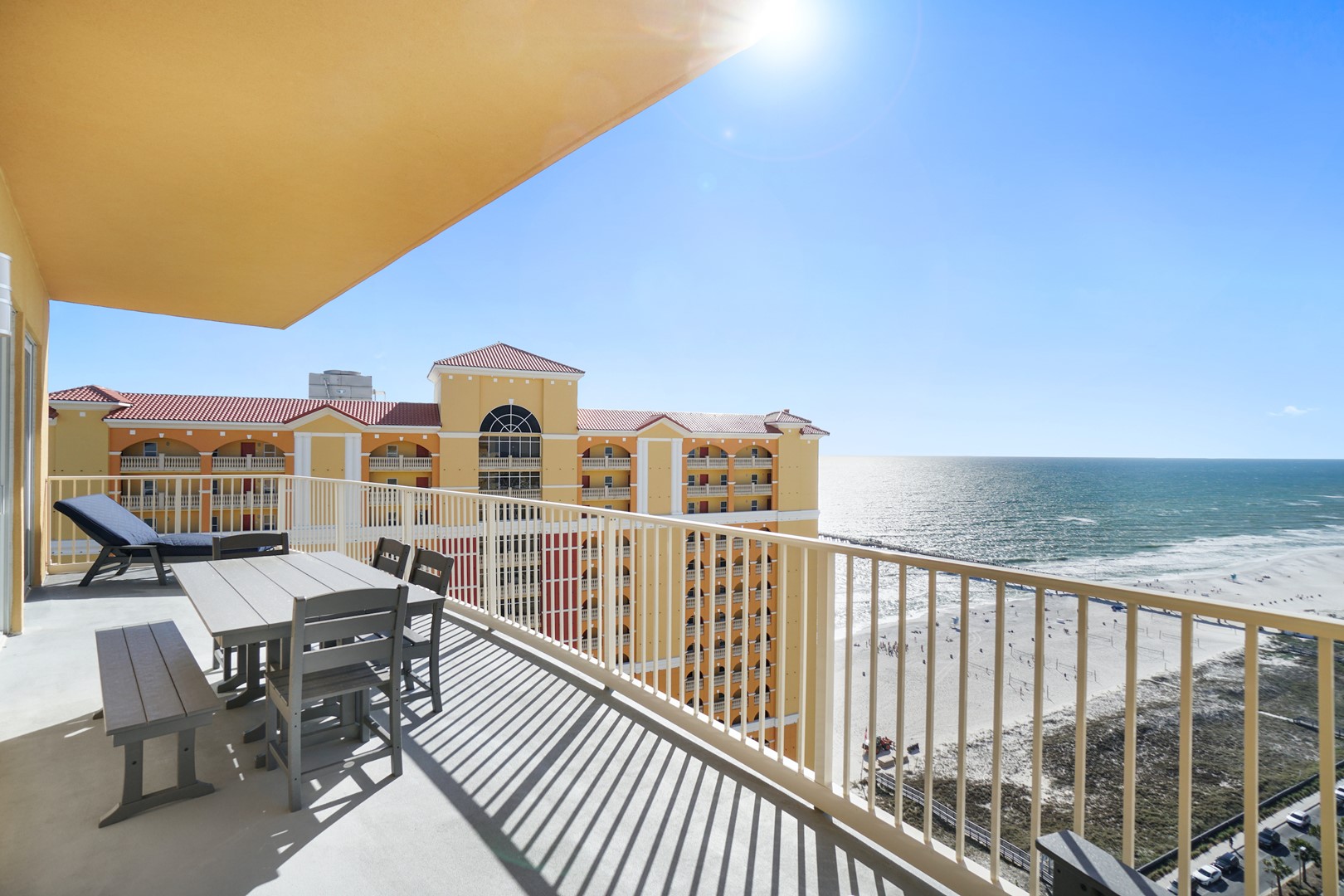 Spacious Balcony with Incredible Views