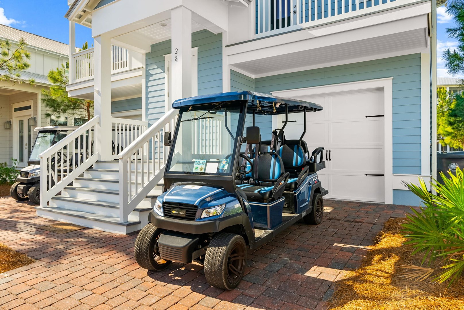 2 Golf Carts Included with Your Rental!