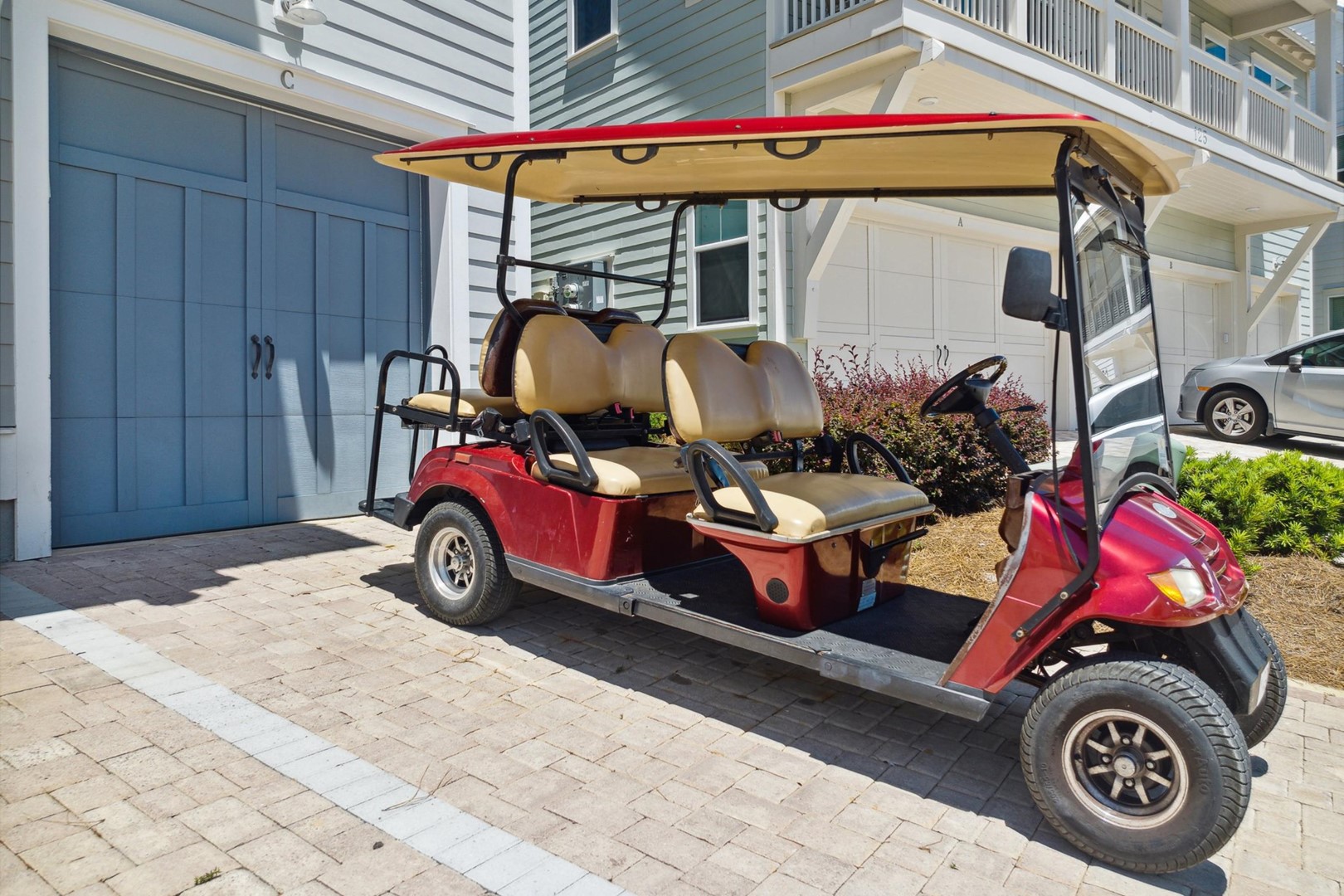 Golf Cart Included in Rental