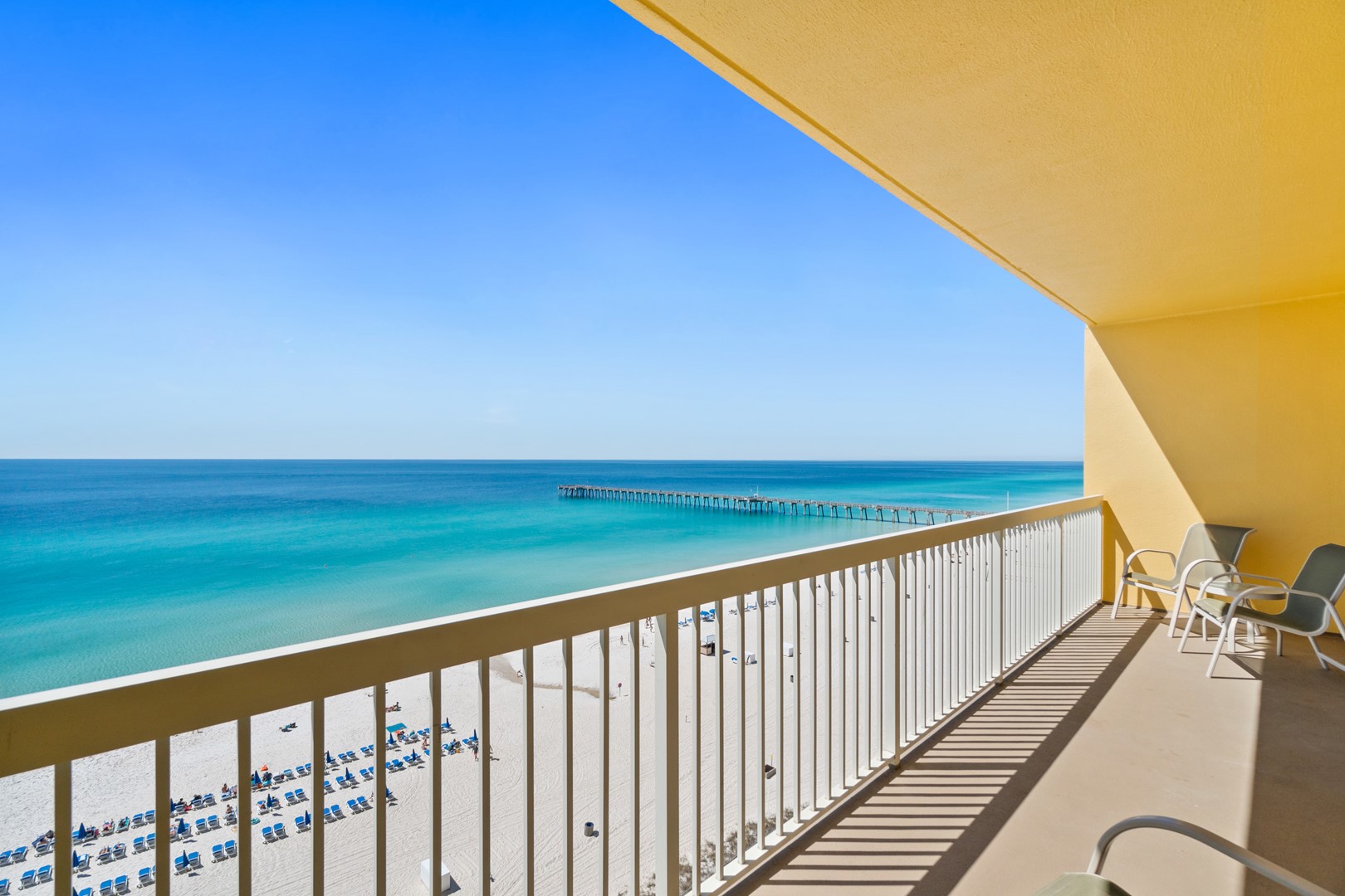 Spacious Balcony with Incredible Views