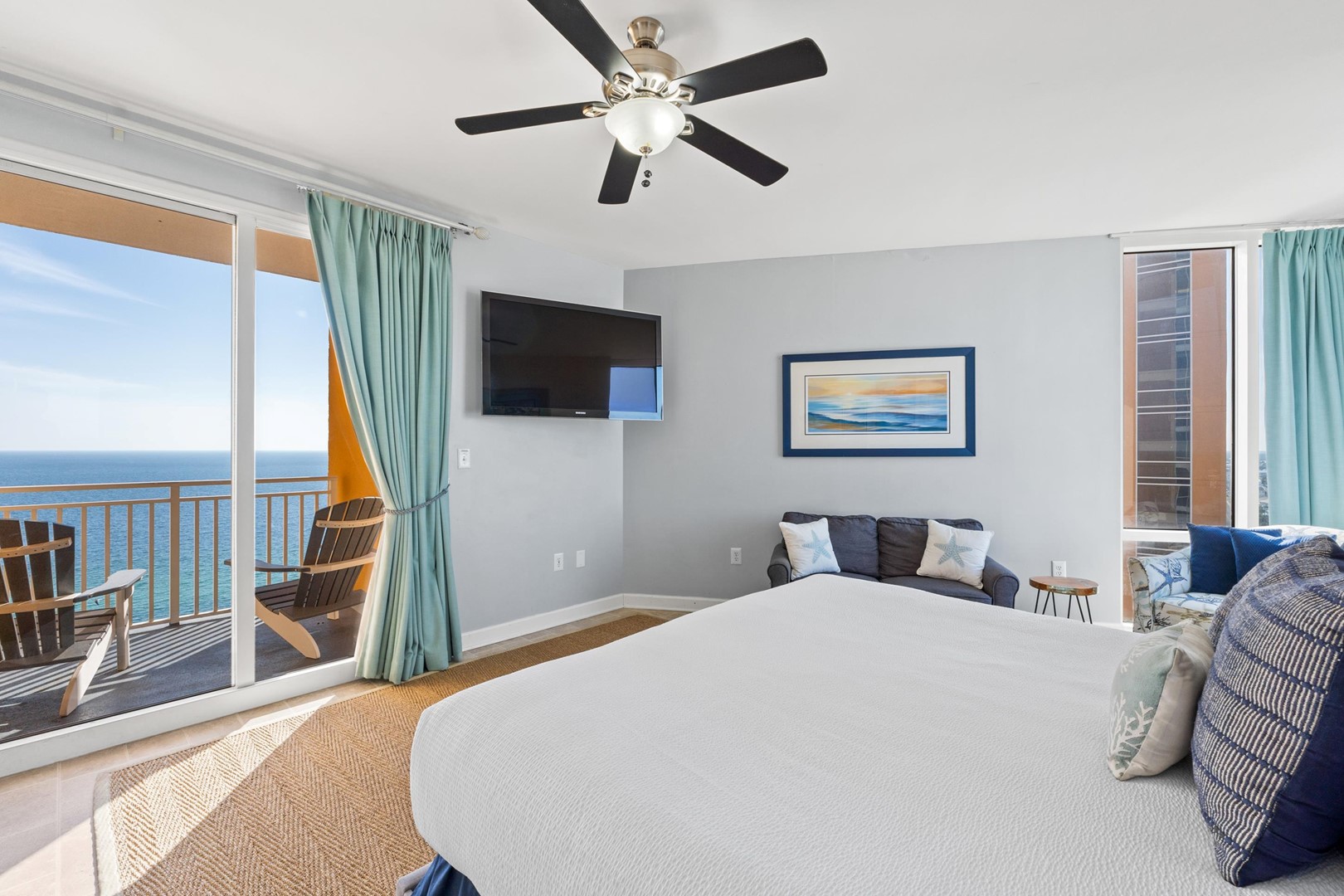 Bedroom with Balcony Access