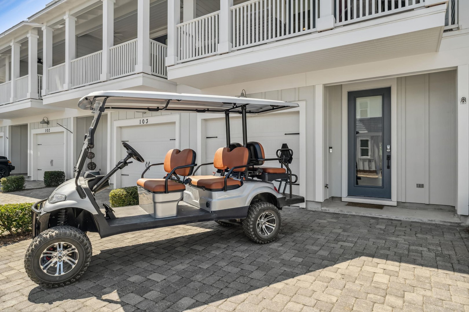Golf Cart Included in Rental
