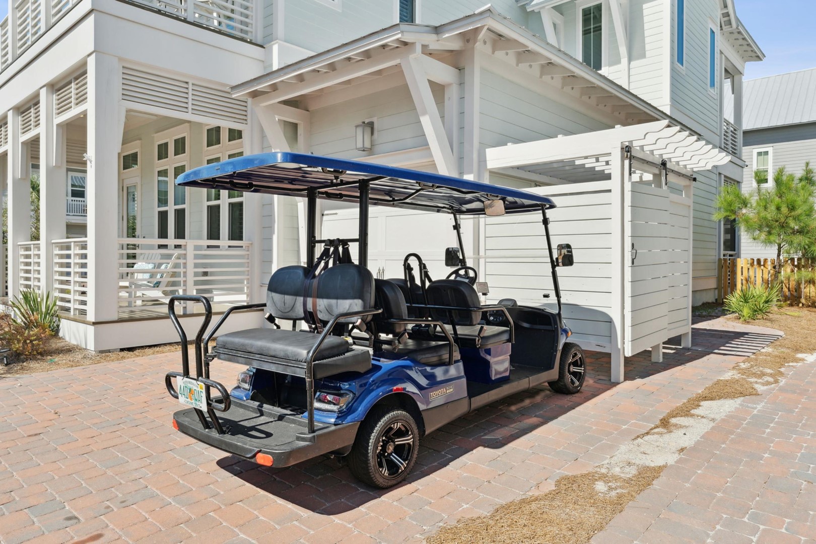 Golf Cart Included in Rental