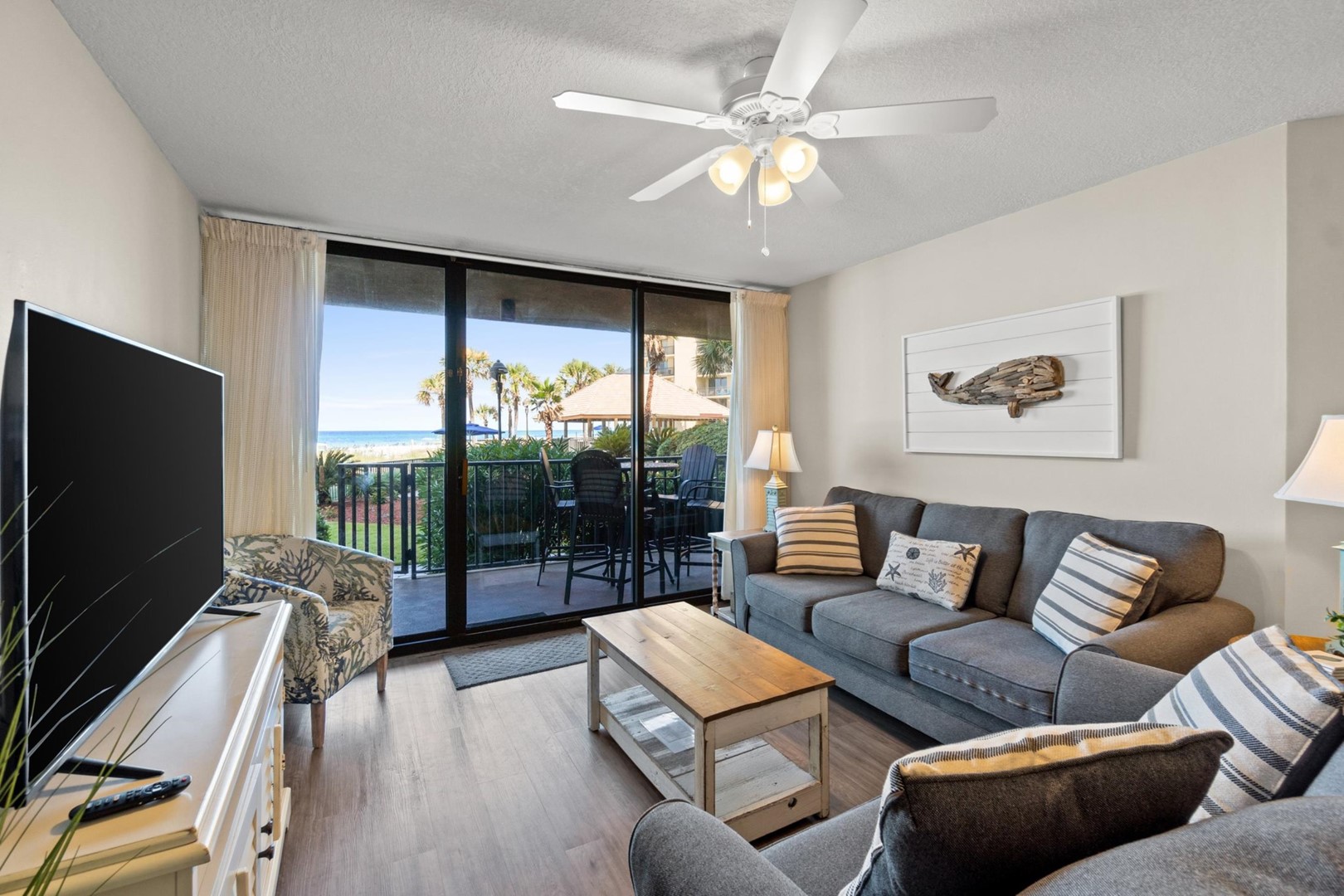 Living Area with Patio