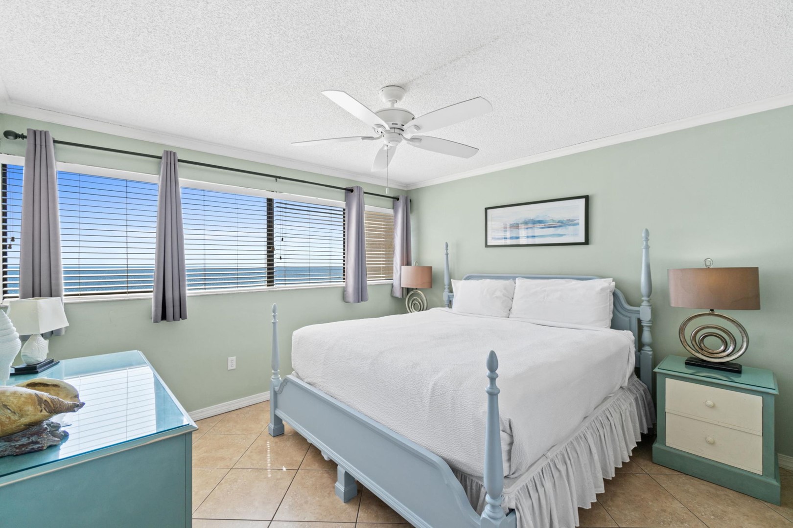 Main Bedroom with Gulf Views