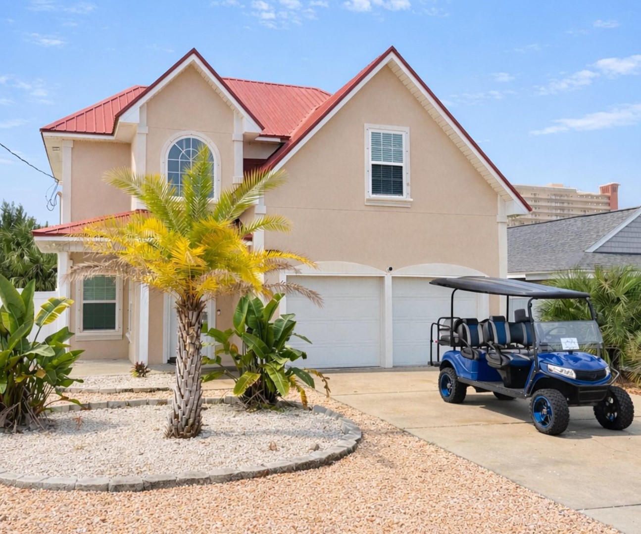 Beach House - Sunset Escape - Golf Cart Included