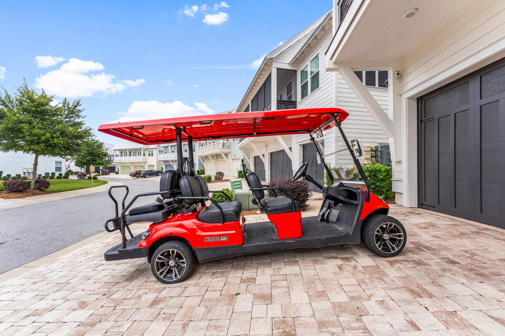 Golf Cart Included in Rental
