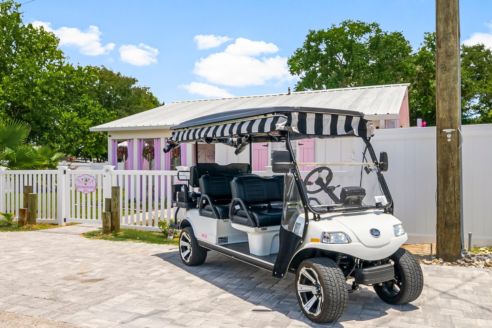 Golf Cart Included in Rental