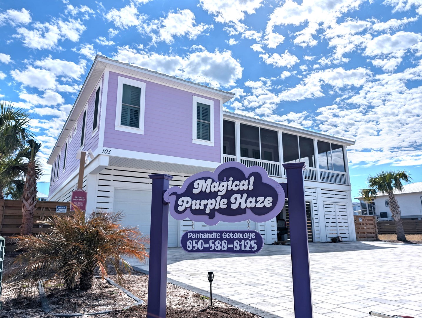 Beach House - Magical Purple Haze Family Photo