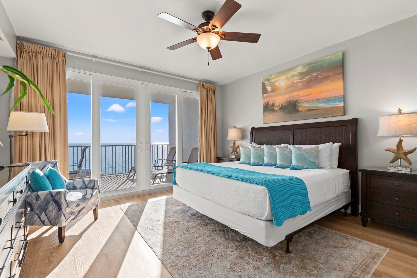 Main Bedroom with Balcony