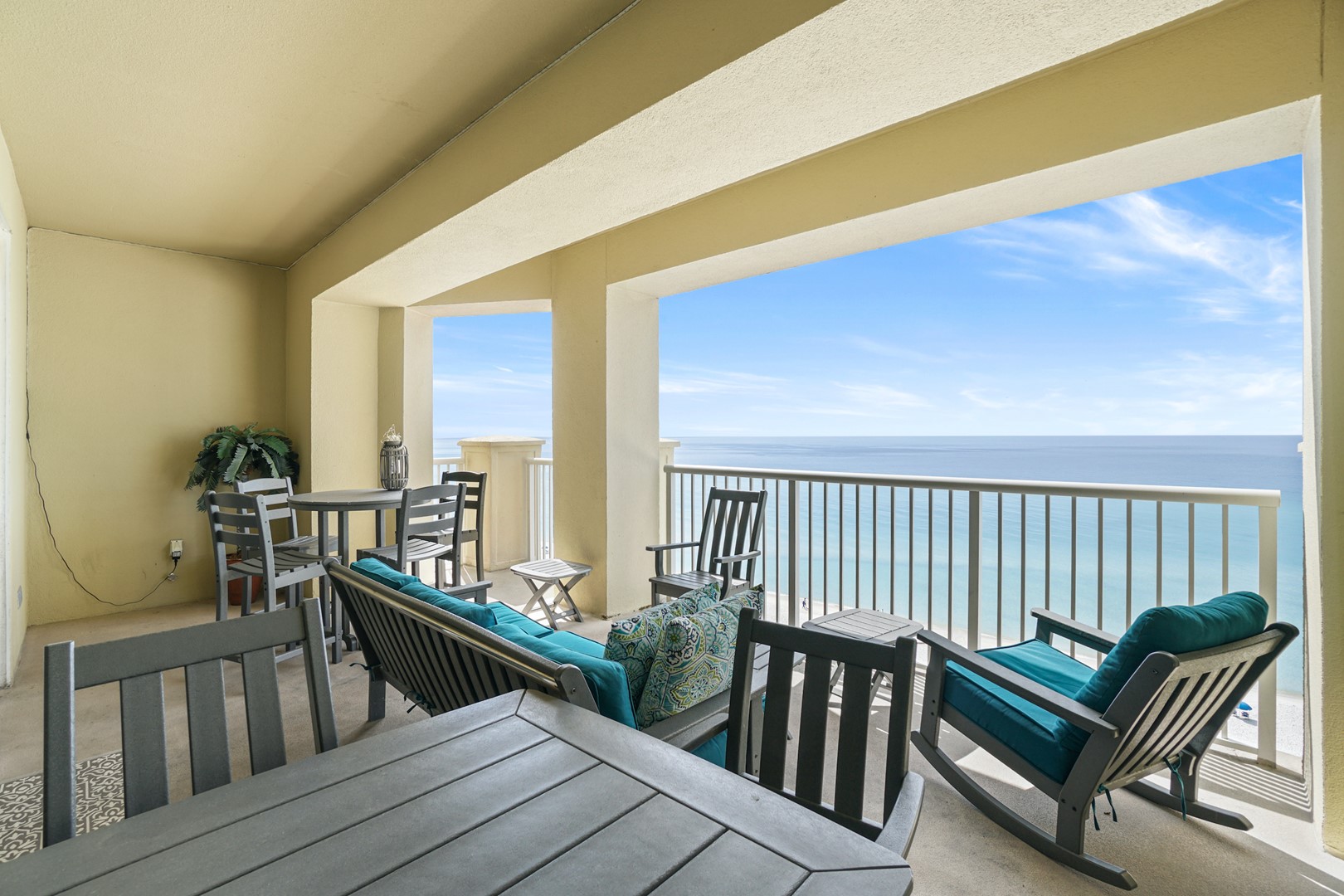 Spacious Balcony with Incredible Views