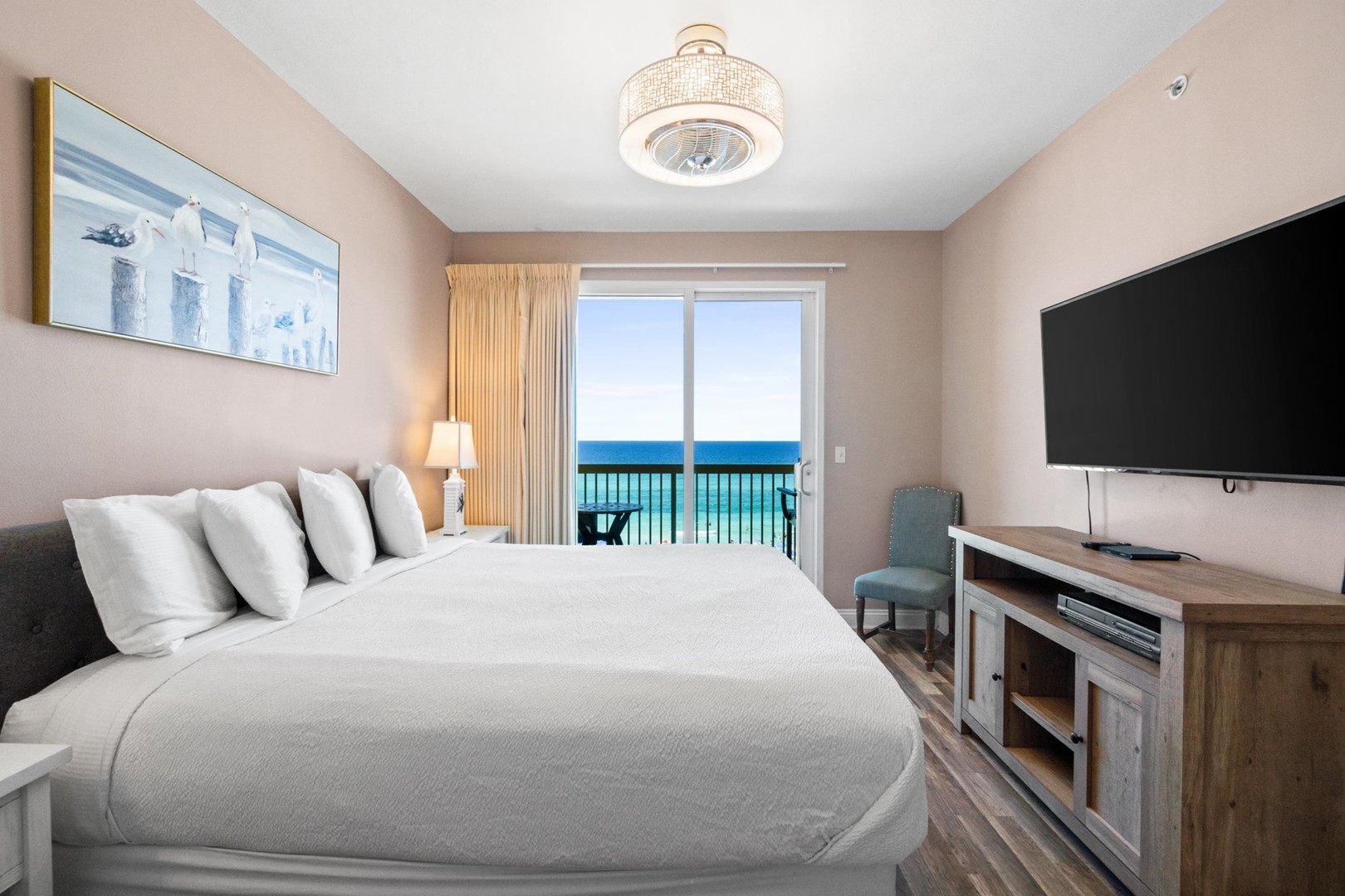 Main Bedroom with Gulf Views