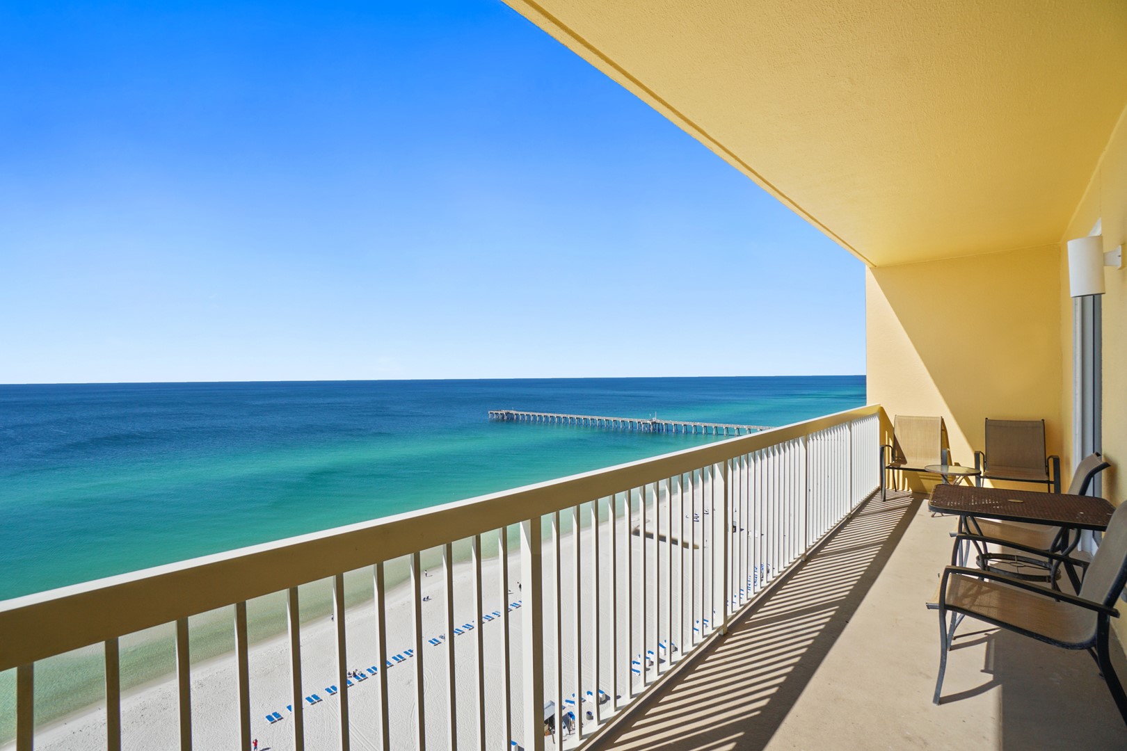 Spacious Balcony with Incredible Views