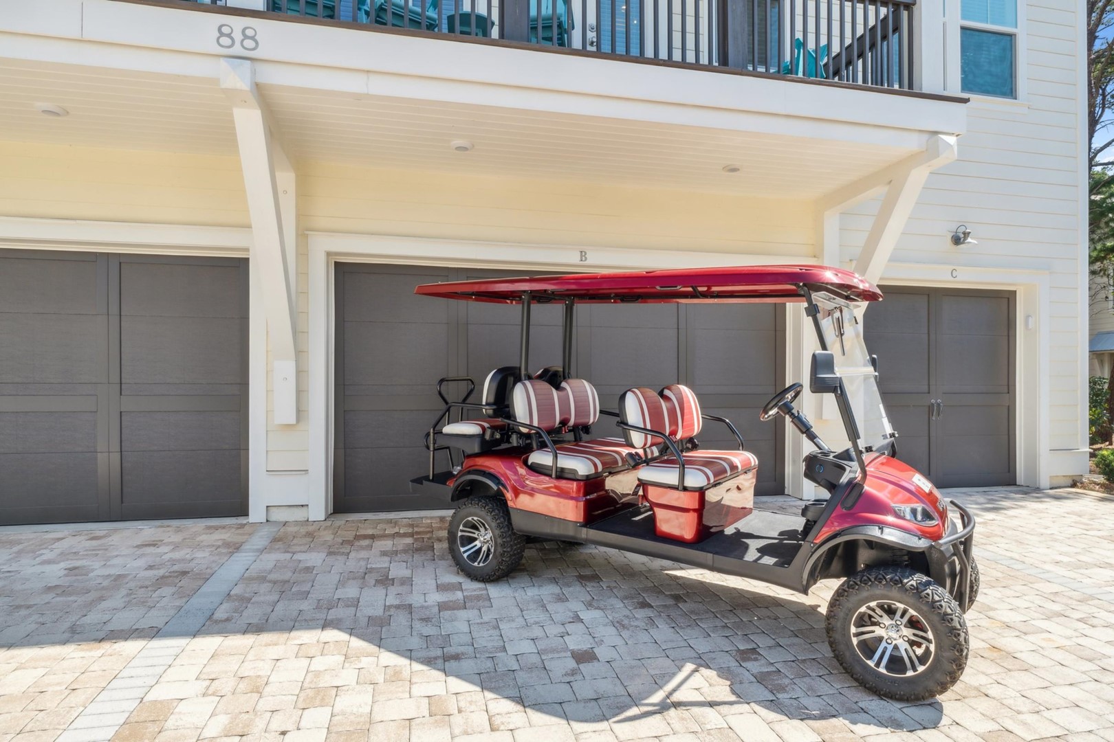 Golf Cart Included in Rental