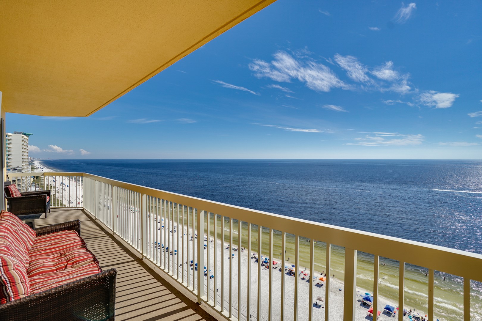 Spacious Balcony with Incredible Views