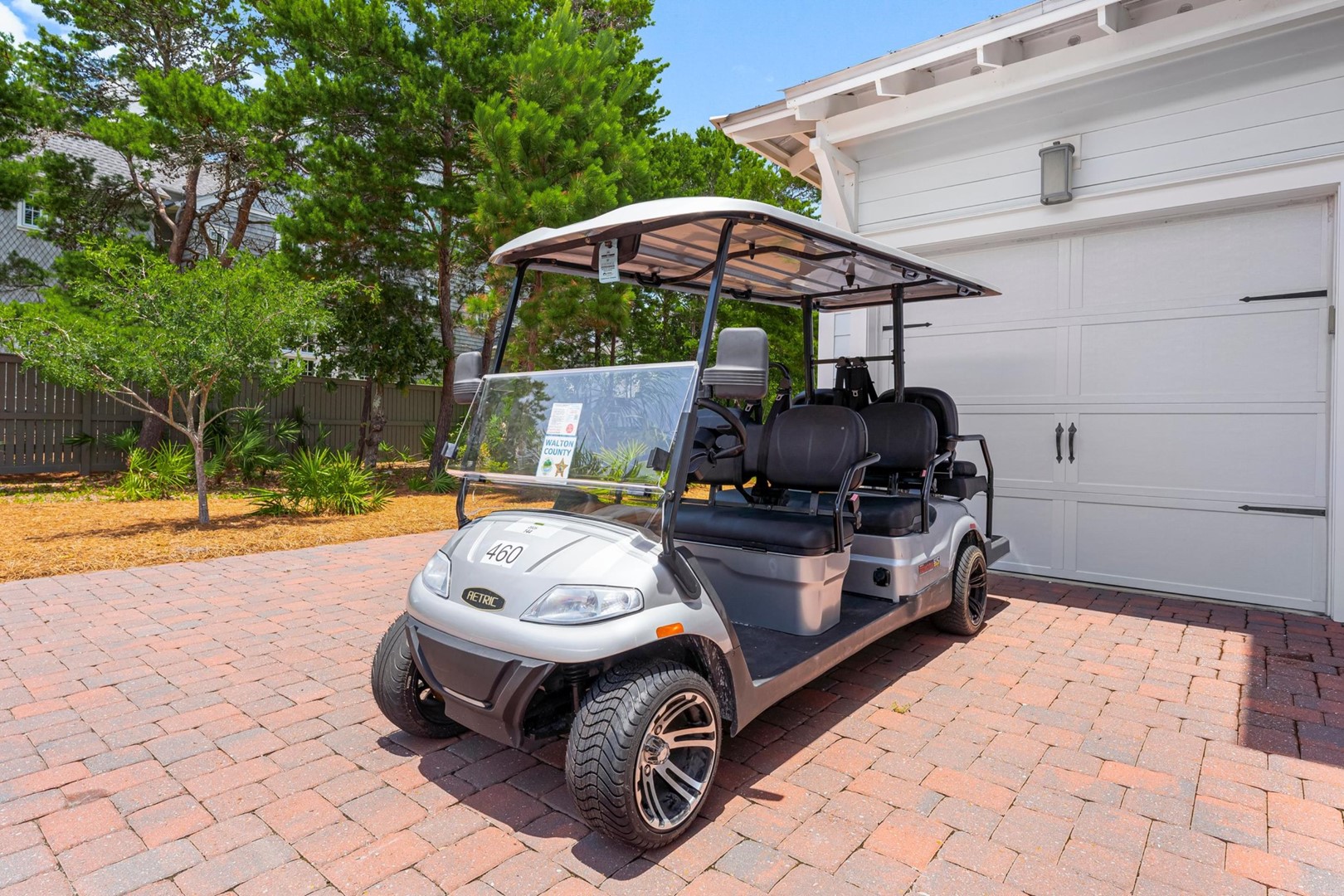 6 Seater Golf Cart Included with Your Rental!