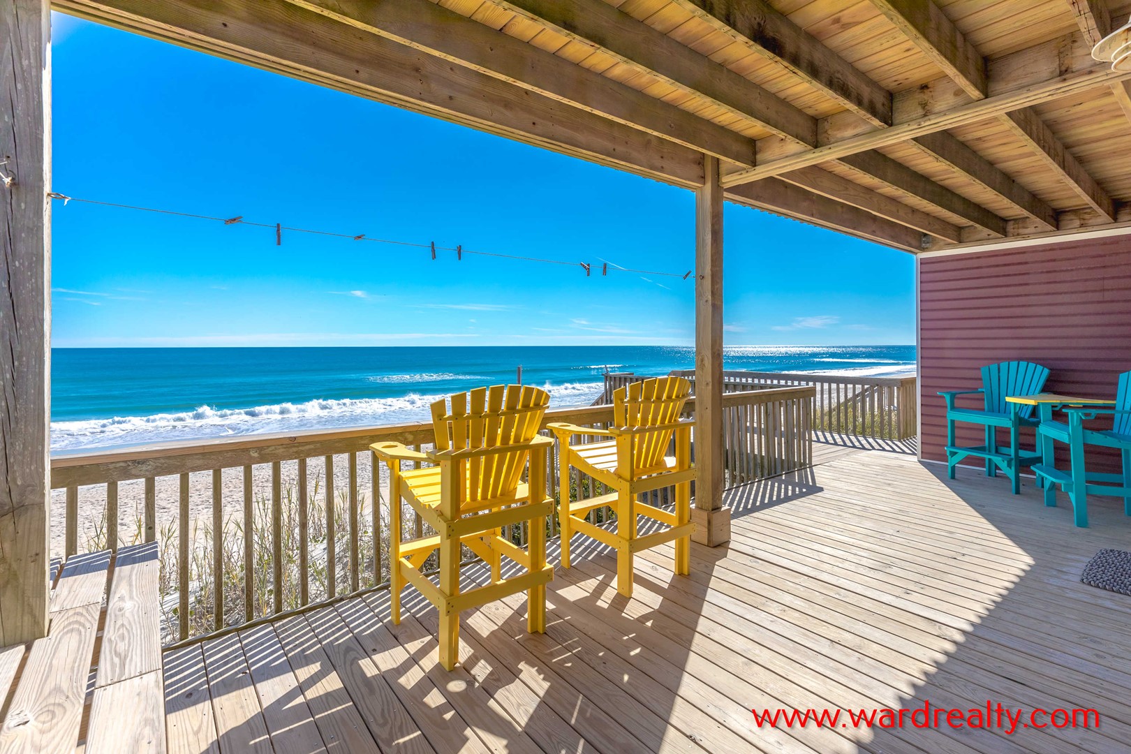 Oceanfront Covered Deck I
